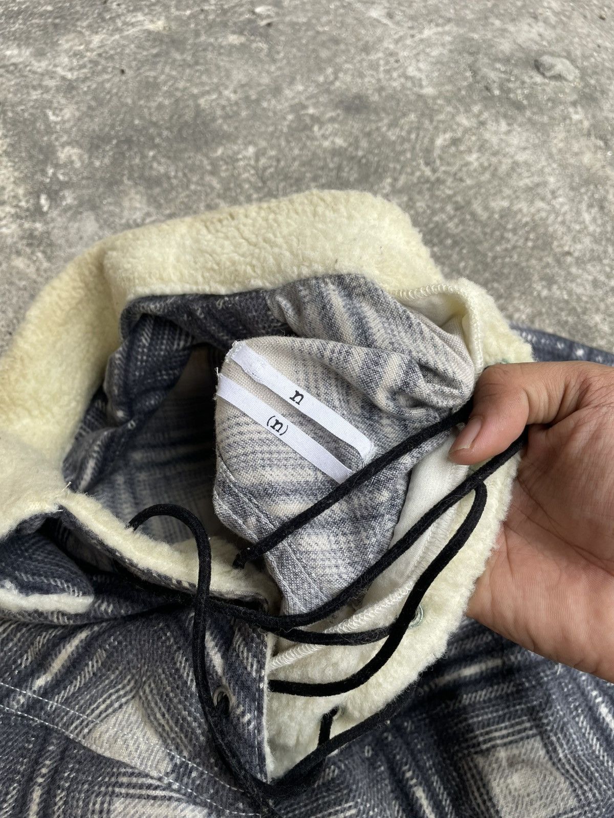 Number (N)ine Number (N)ine F/W 2009 Flannel Pullover Size US L / EU 52-54 / 3 - 4 Thumbnail