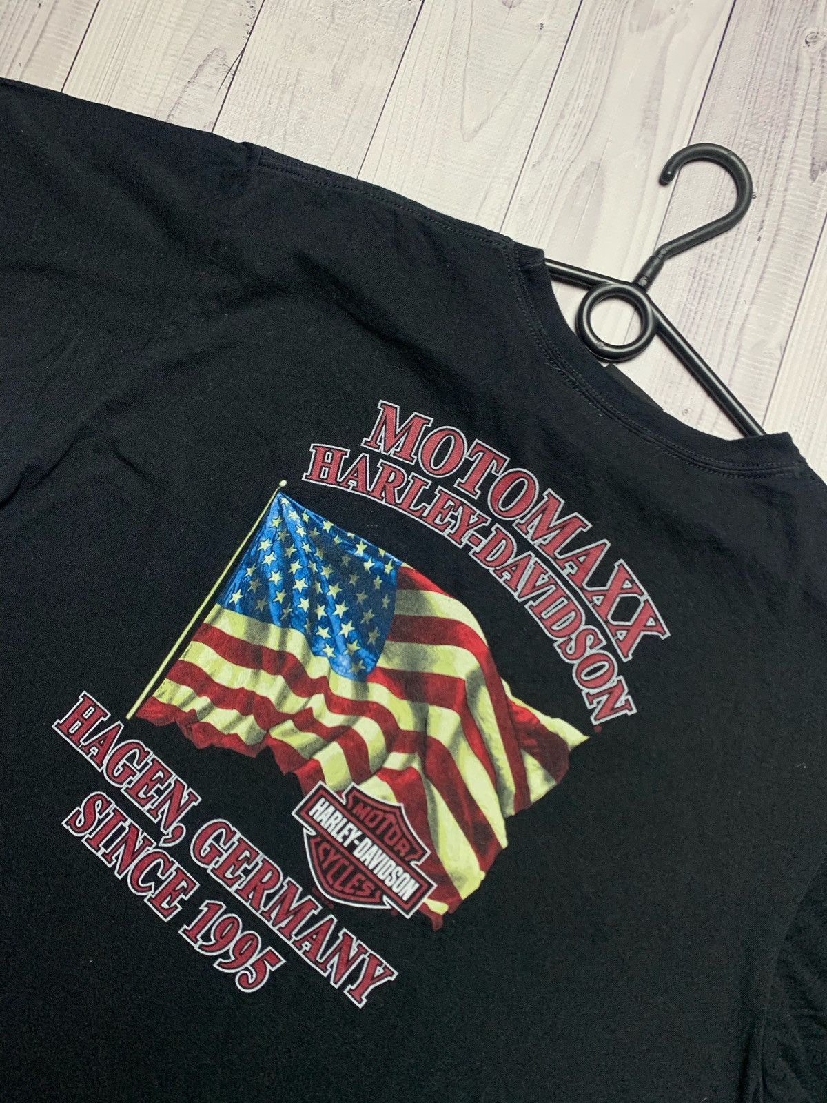 Band Tees × Harley Davidson × Vintage Harley Davison vintage T-shirt big logo Size L Size US L / EU 52-54 / 3 - 6 Thumbnail