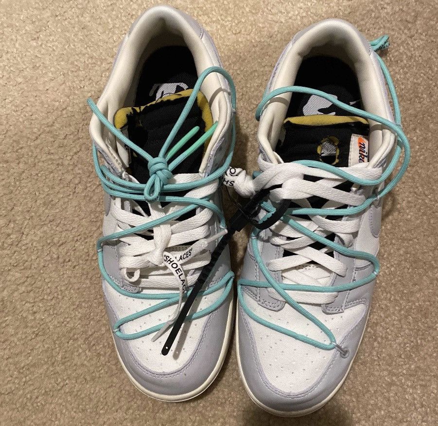 Nike × Off-White Off White x Nike Dunk Lot 4 size 11.5 Size US 11.5 / EU 44-45 - 3 Thumbnail