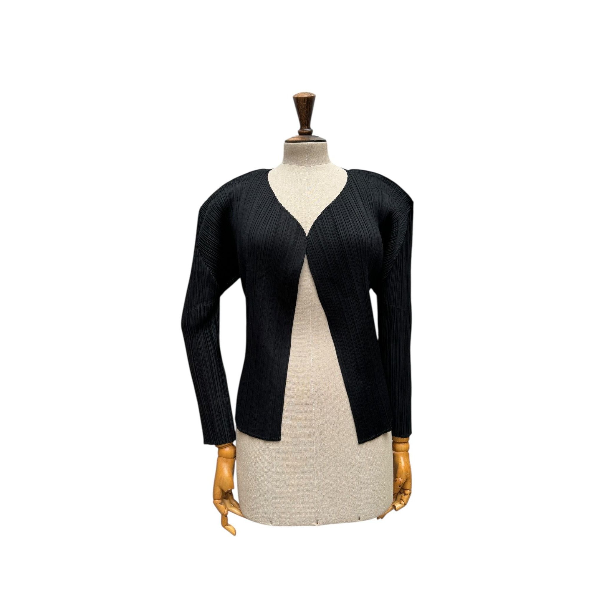 Issey Miyake Pleats Please Black Jacket Size M / US 6-8 / IT 42-44 - 1 Thumbnail