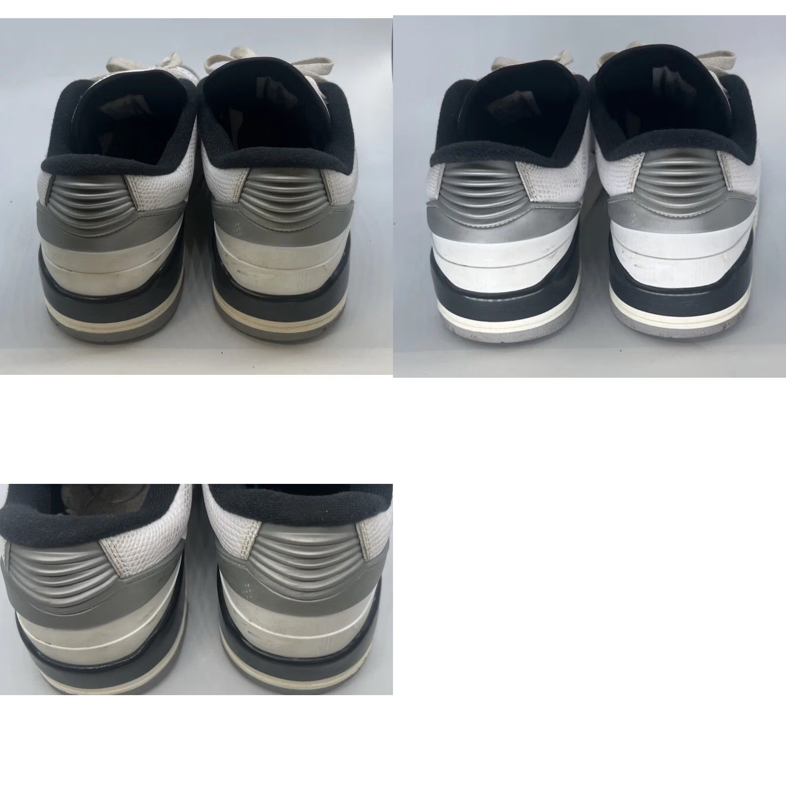 Jordan Brand Nike Air Jordan 2 Low White Black Red FD0383-148 Men’s 9.5 Retro OG Sneaker Size US 10 / EU 43 - 8 Thumbnail