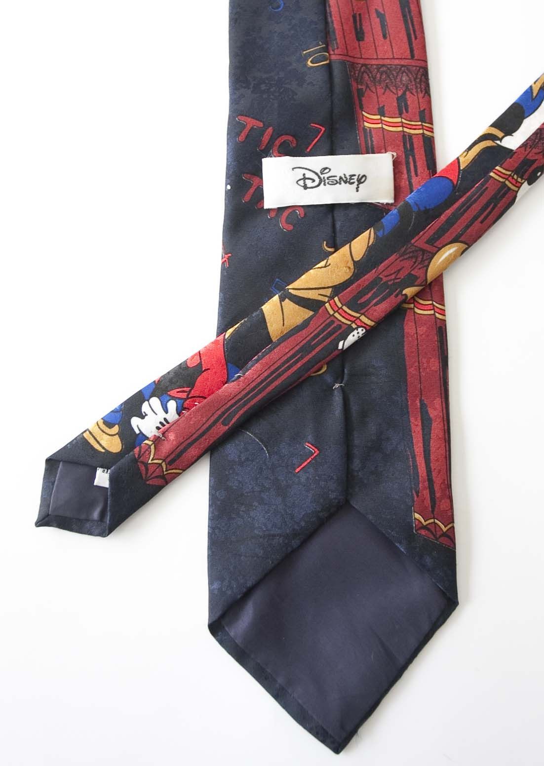 Disney Disney Tie Mickey Mouse Donald Duck Goofy Size ONE SIZE - 2 Thumbnail