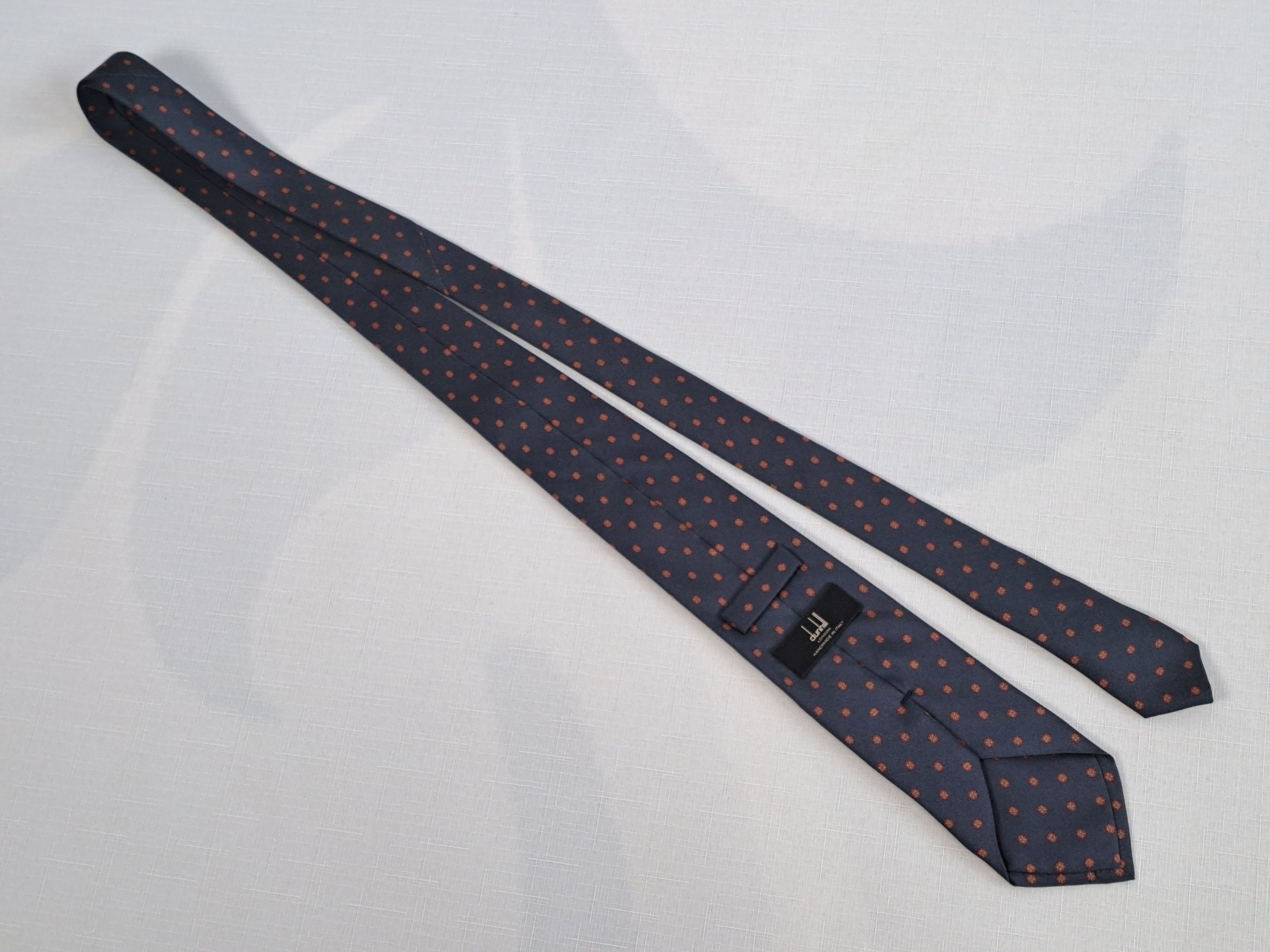 Alfred Dunhill DUNHILL mulberry silk tie. Made in Italy Size ONE SIZE - 5 Thumbnail