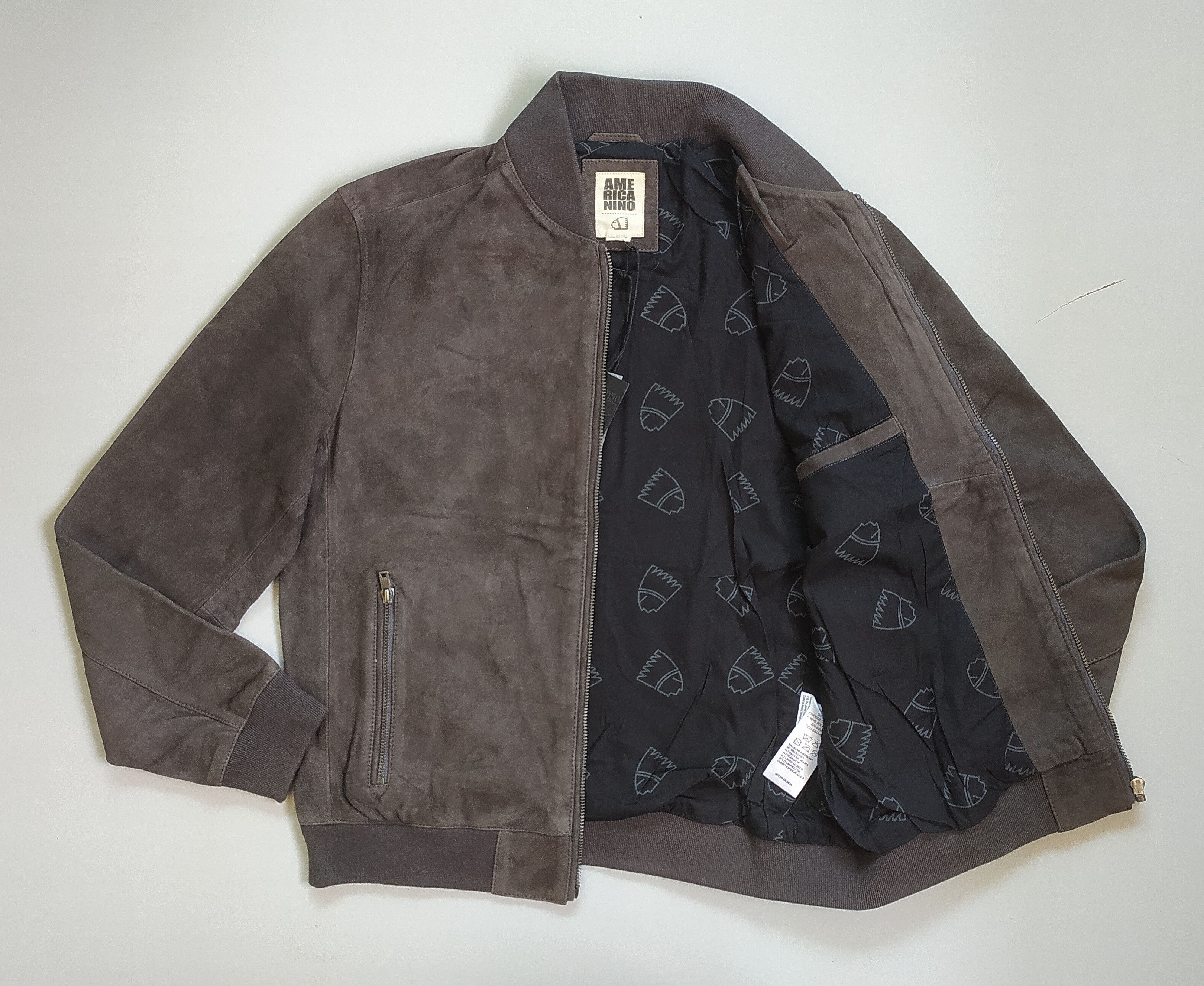 Other AMERICANINO Kemble Suede Jacket Free Shipping FTP/9010 Size US M / EU 48-50 / 2 - 6 Thumbnail