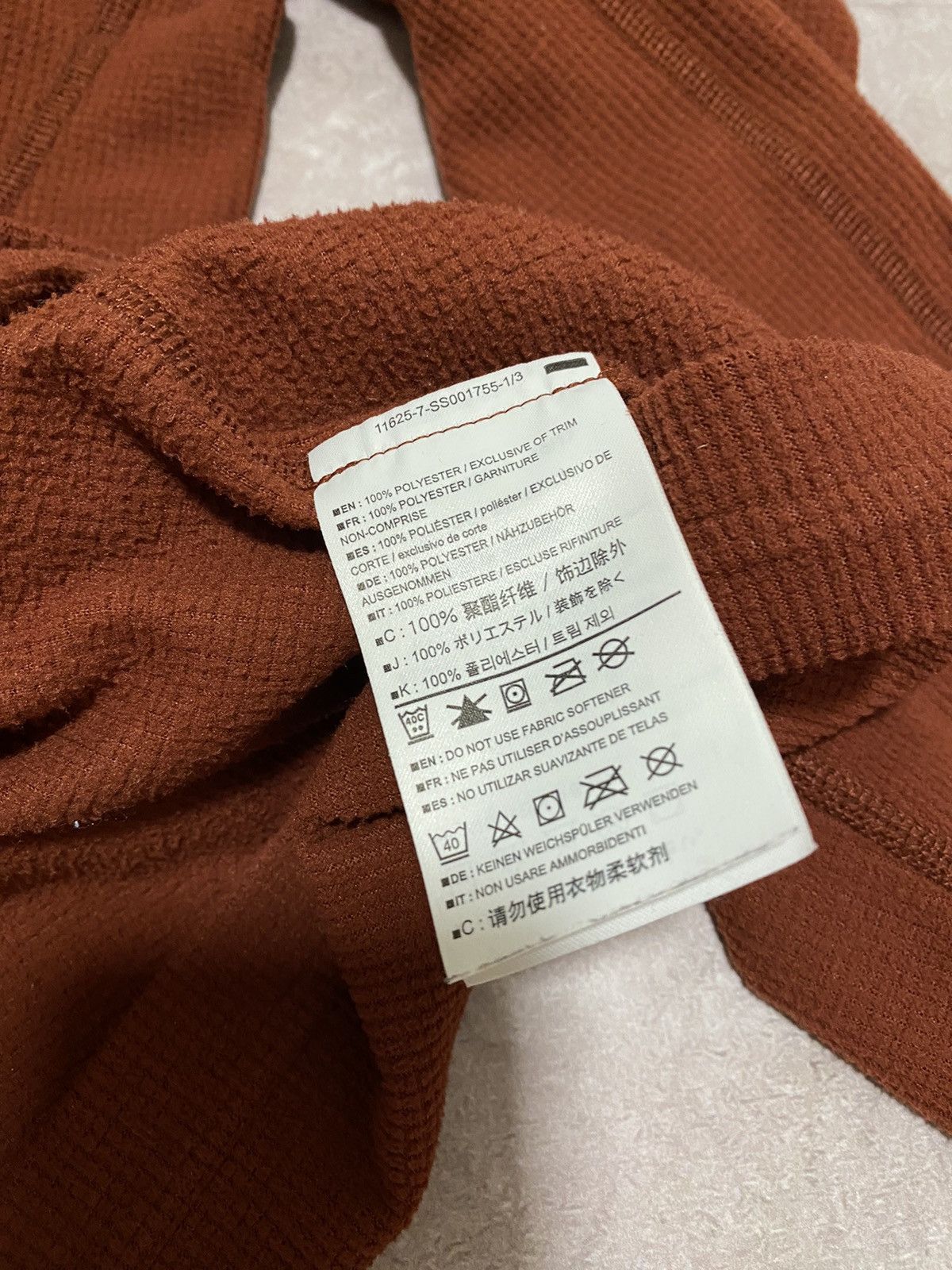 Arc'teryx Rare Arc’teryx Polartec 1/2 Zip Waffle Fleece Pullover Y2K Size US S / EU 44-46 / 1 - 10 Thumbnail