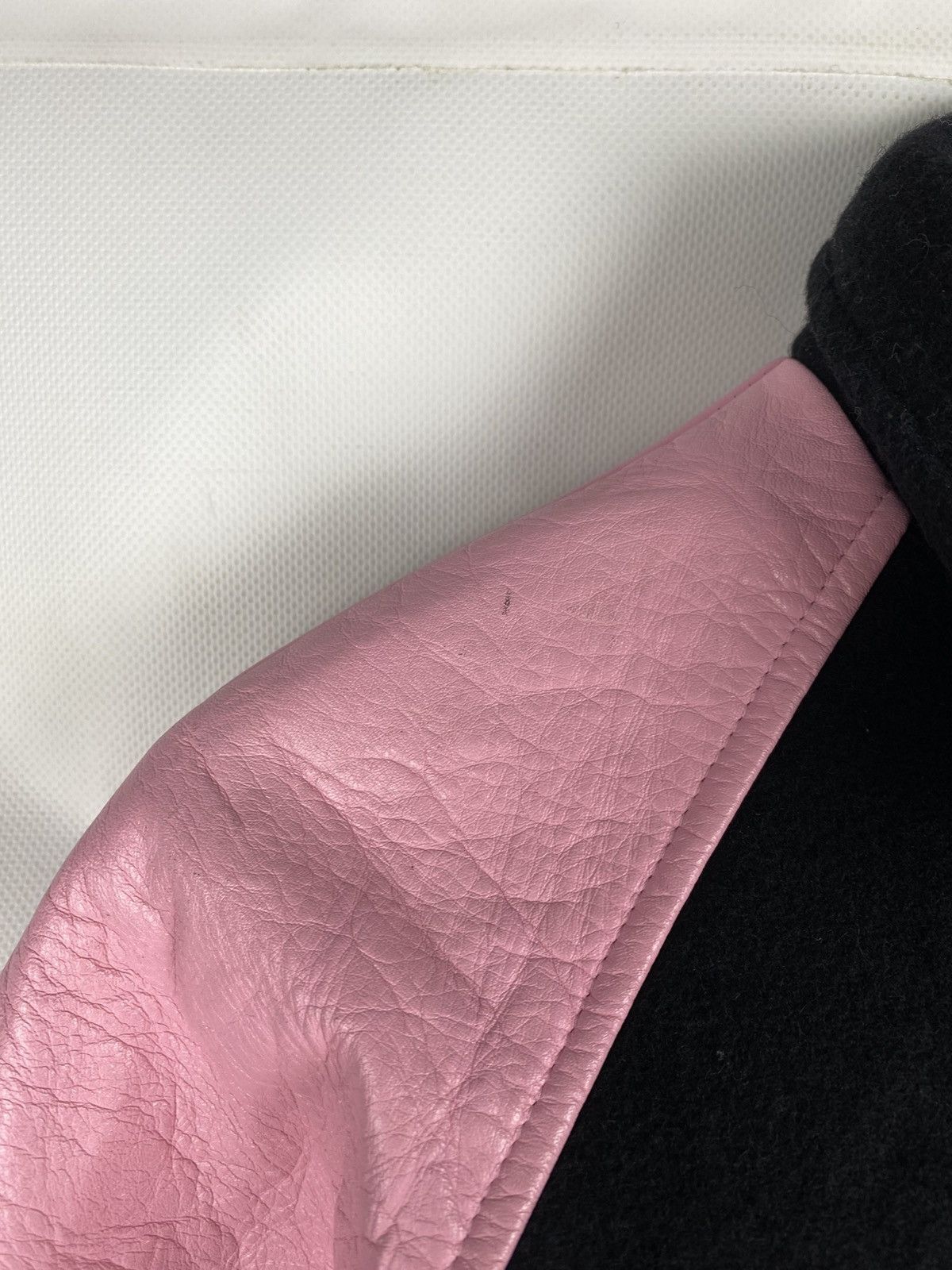 Japanese Brand Alba Rosa My Tane varsity leather / wool bomber jacket Size S / US 4 / IT 40 - 13 Thumbnail