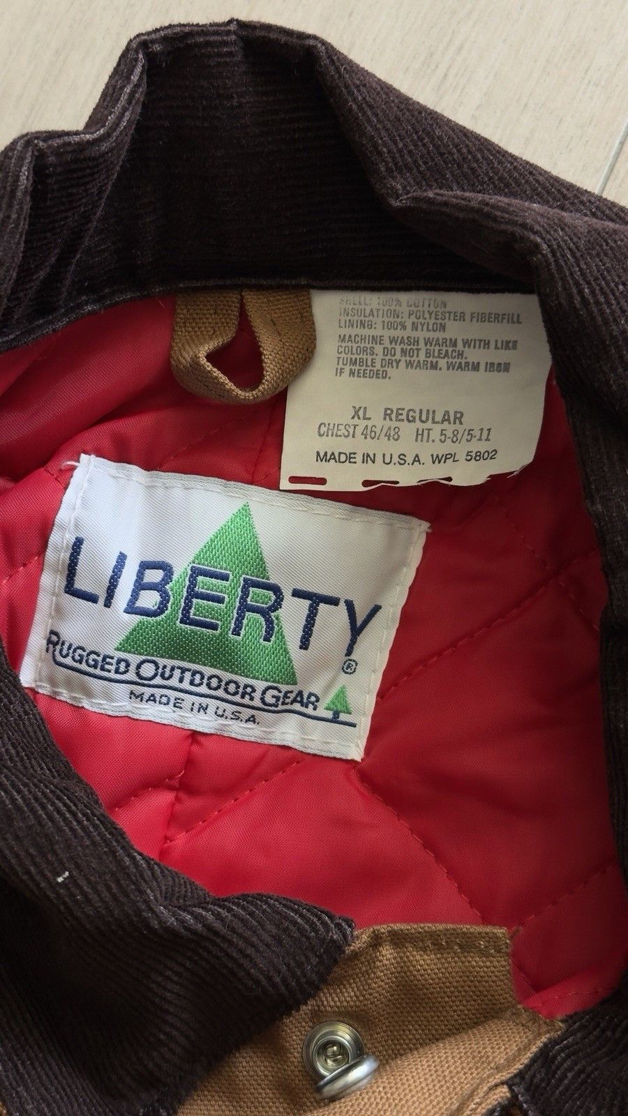 Liberty Vintage Liberty Mens Overalls Jumpsuit Canvas Workwear USA Size US 36 / EU 52 - 14 Thumbnail