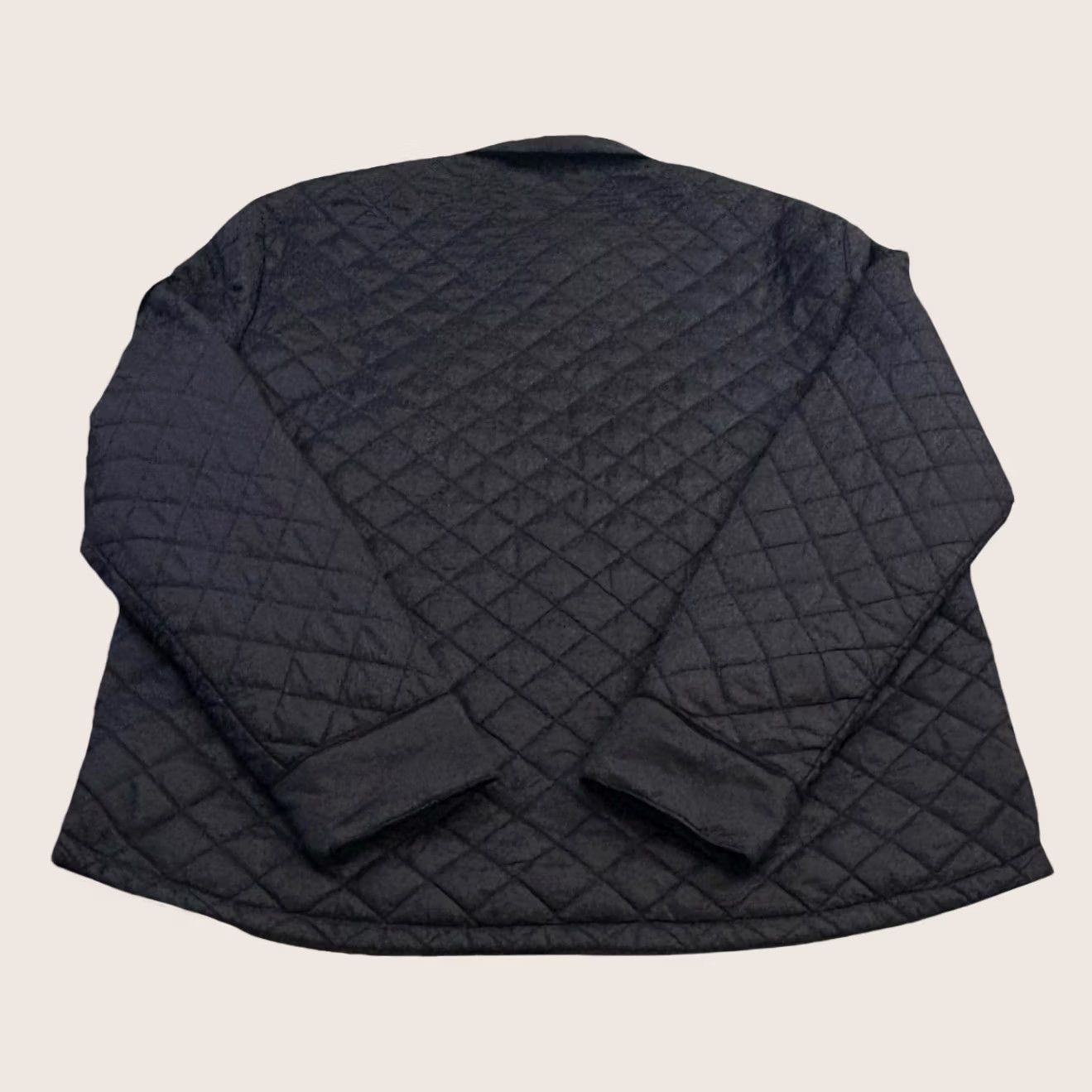 Superdry Superdry Jacket Mens 2XL Fuji quilted black Snap button Casual Lightweight Size US XXL / EU 58 / 5 - 1 Thumbnail