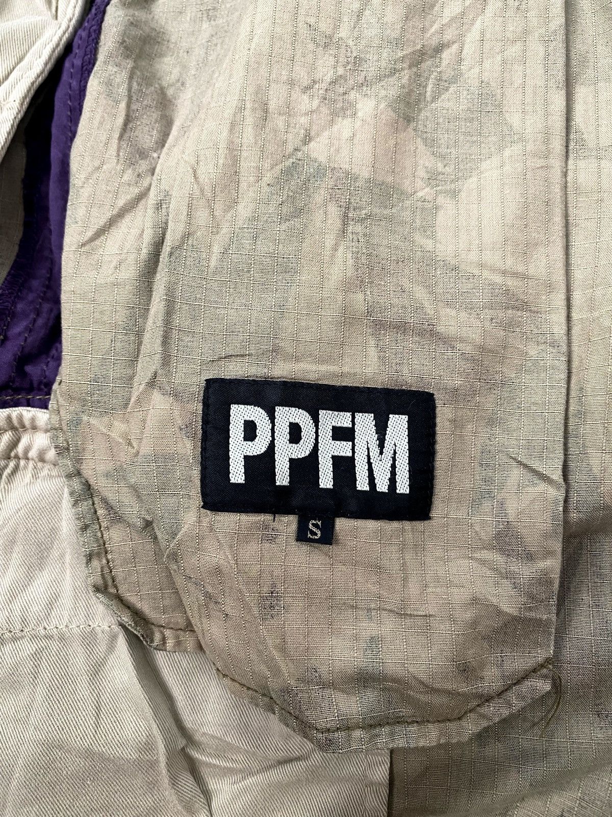 GOODENOUGH × Hiroshi Fujiwara Vintage 90s PPFM Japan Cargo Trouser 3/4 Size US 31 - 10 Thumbnail