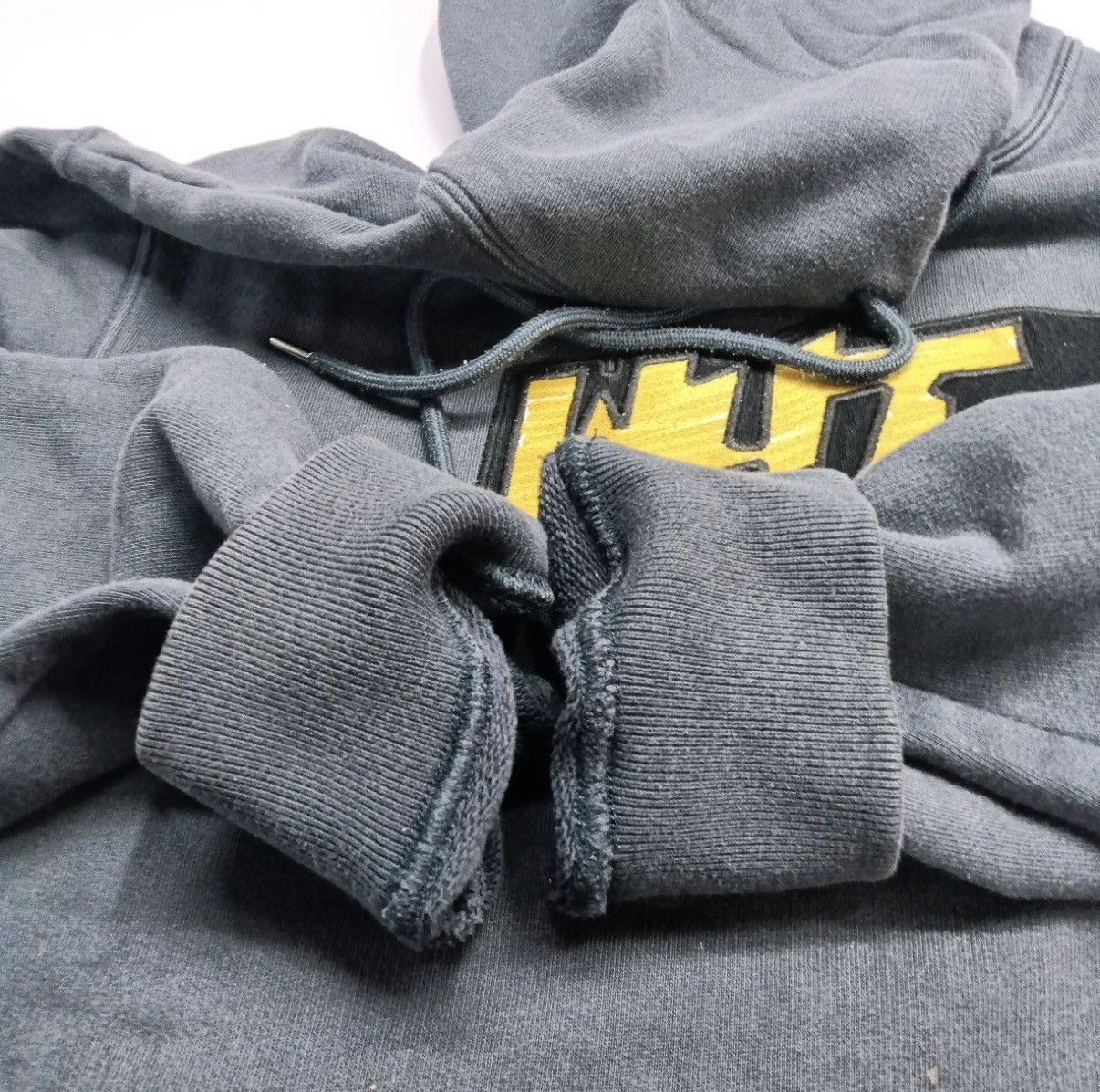 Off-White Off-White Graffiti Wht Slim Hoodie Outerspace Blue Size US L / EU 52-54 / 3 - 7 Thumbnail