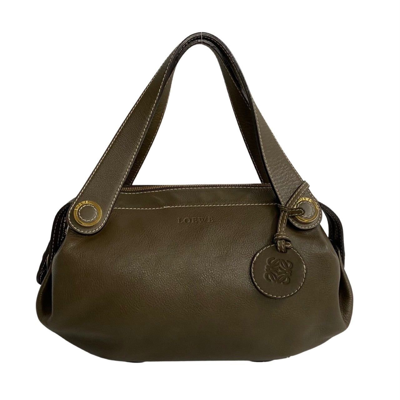 Loewe Loewe Handbag Brown Leather Size ONE SIZE - 1 Thumbnail