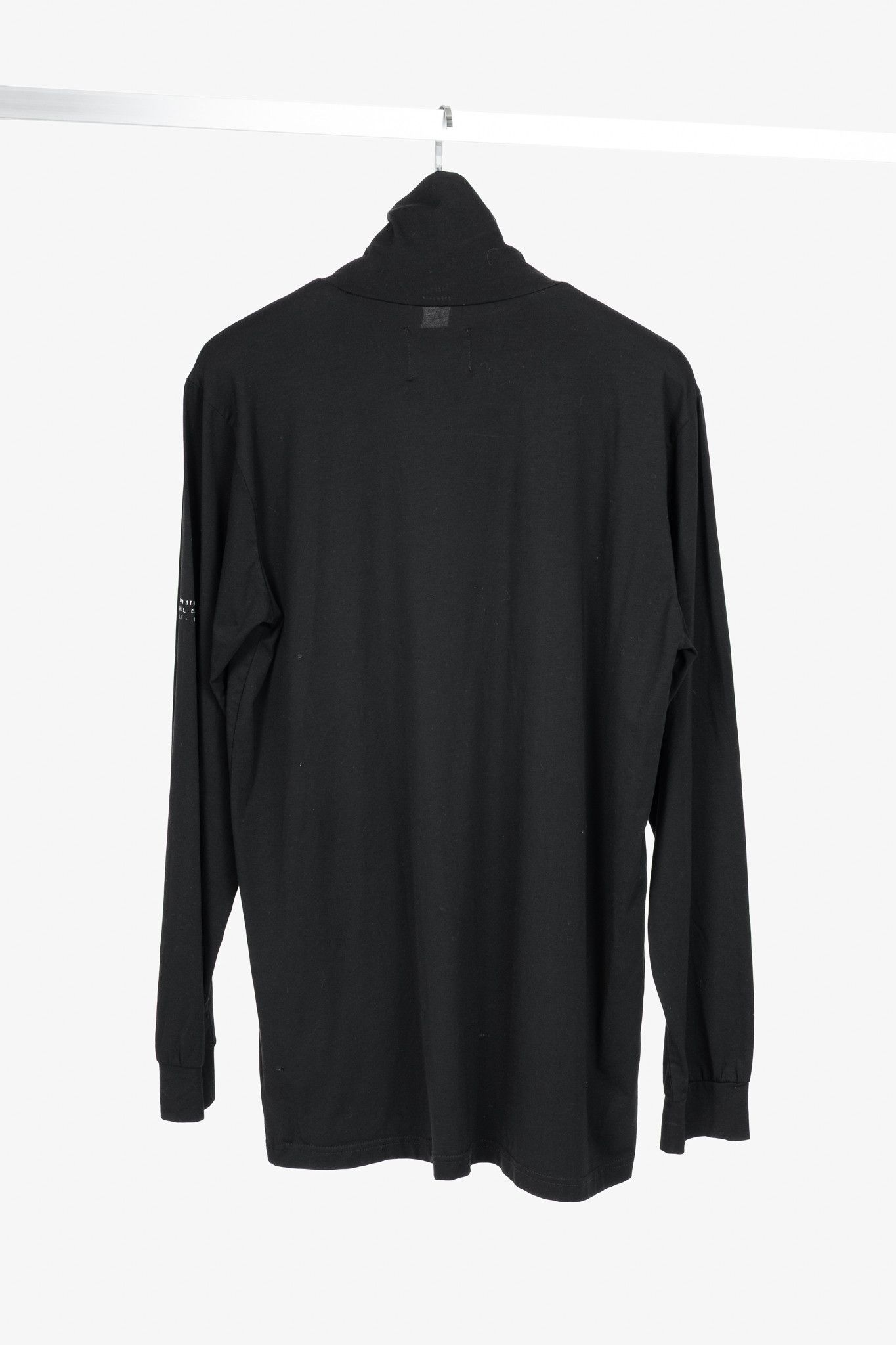Stampd Stampd AW16 Cotton/Modal Jersey Defiance Printed Turtleneck Size US M / EU 48-50 / 2 - 2 Thumbnail