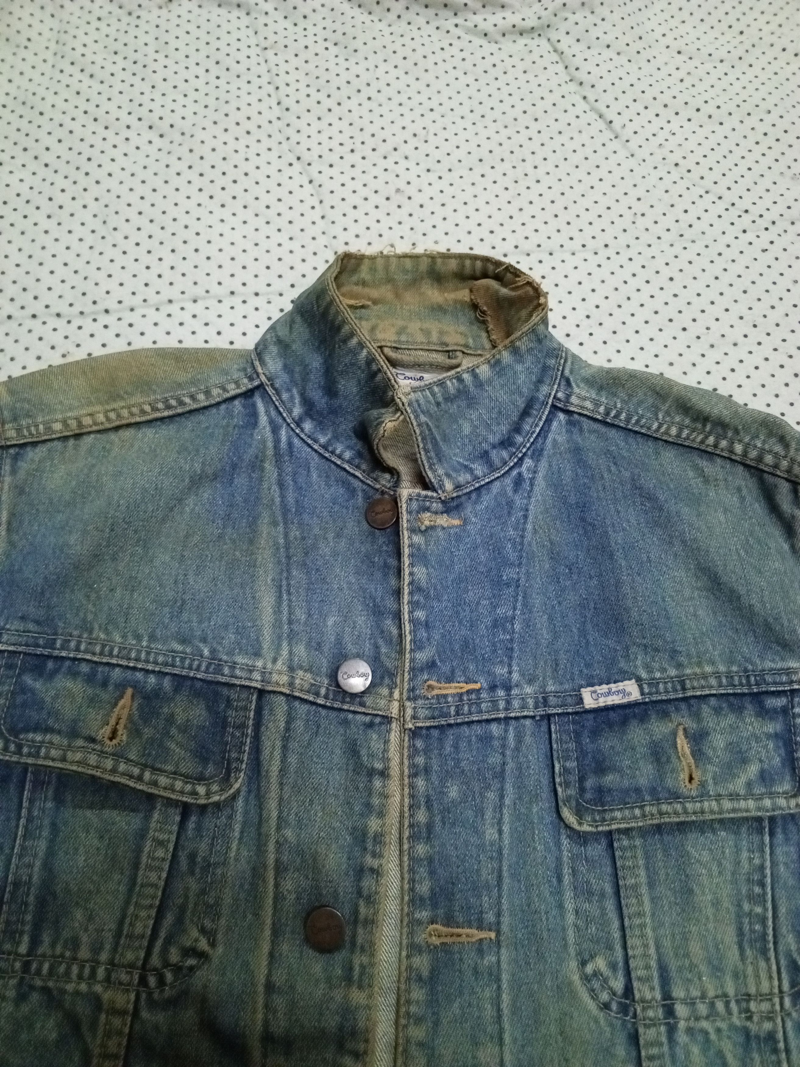 Cowboy Equipment × Vintage VTG COWBOY DENIM JACKETS RARE Size US L / EU 52-54 / 3 - 4 Thumbnail