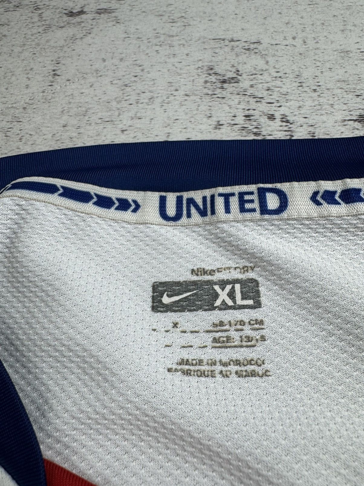 Nike Vintage Manchester United 2008/2010 White Soccer Football T Shirt Jersey Kit Size US S / EU 44-46 / 1 - 10 Thumbnail