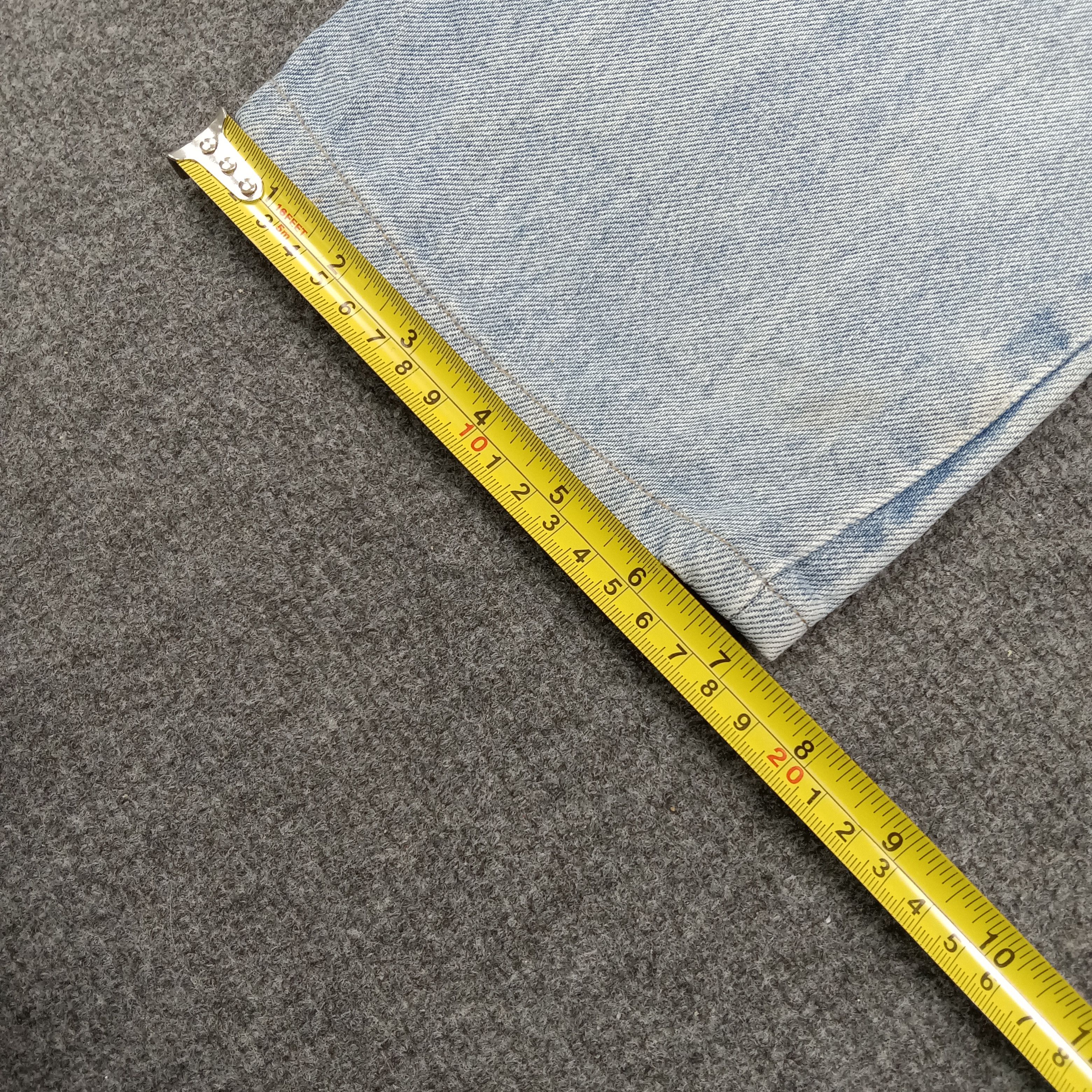 Billabong Vintage Andy Warhol x Billabong Selvedge Denim Jeans C280N9 Size US 35 - 15 Thumbnail