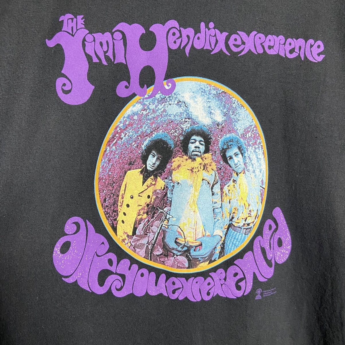 Band Tees × Jimi Hendrix × Vintage Vintage Y2K Jimi Hendrix Band Tee Size M / US 6-8 / IT 42-44 - 2 Thumbnail