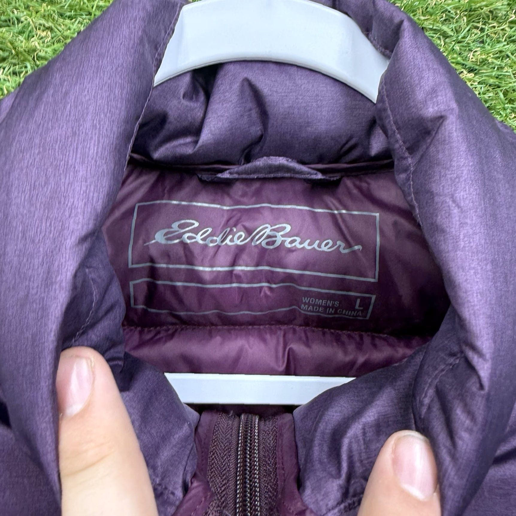 Eddie Bauer Eddie Bauer Vest Womens Large Purple Puffer Down First Ascent Storm 800 Packable Size L / US 10 / IT 46 - 5 Thumbnail