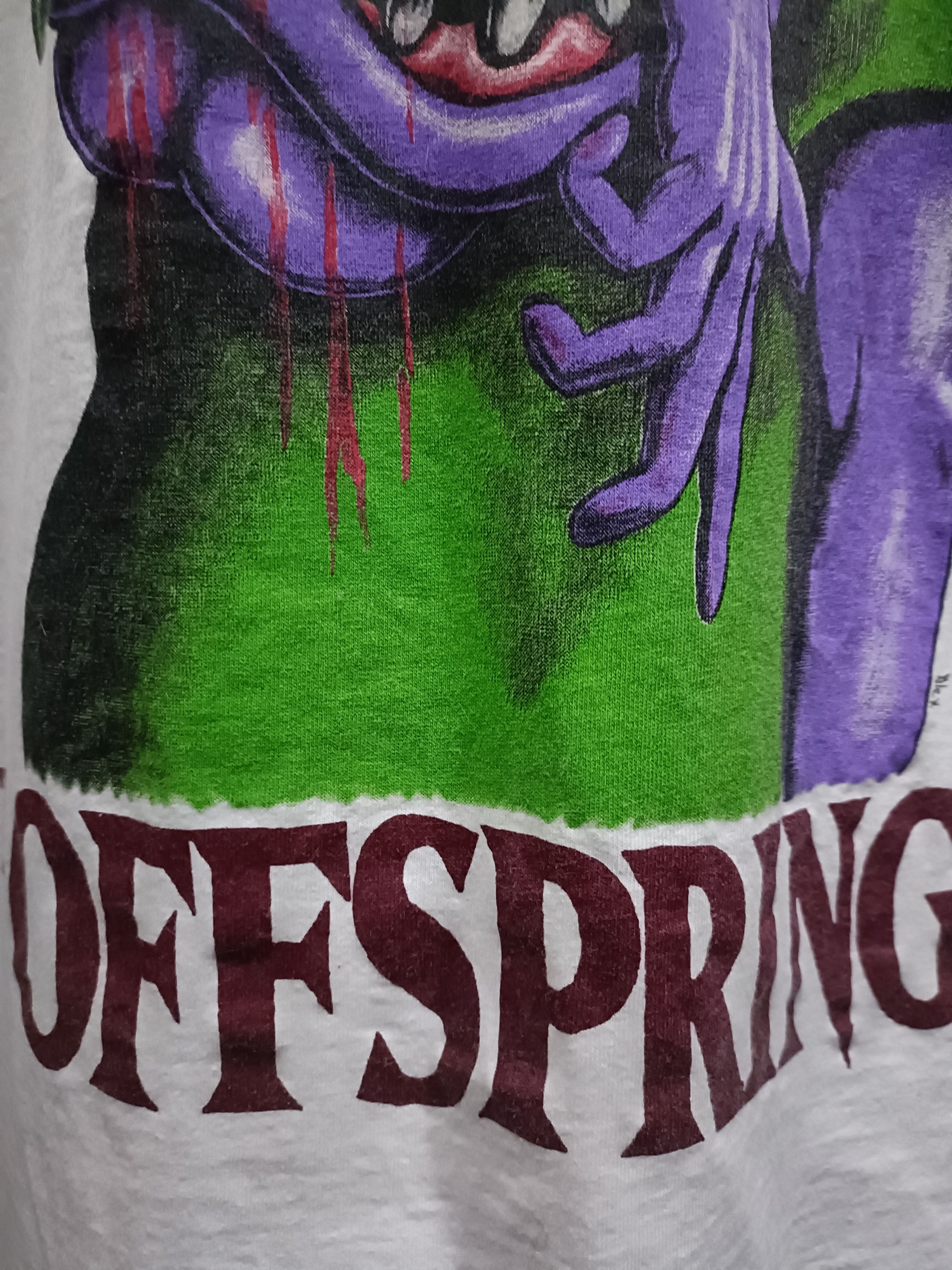 Vintage Vintage 1995 The Offspring T-Shirt Size US L / EU 52-54 / 3 - 3 Thumbnail