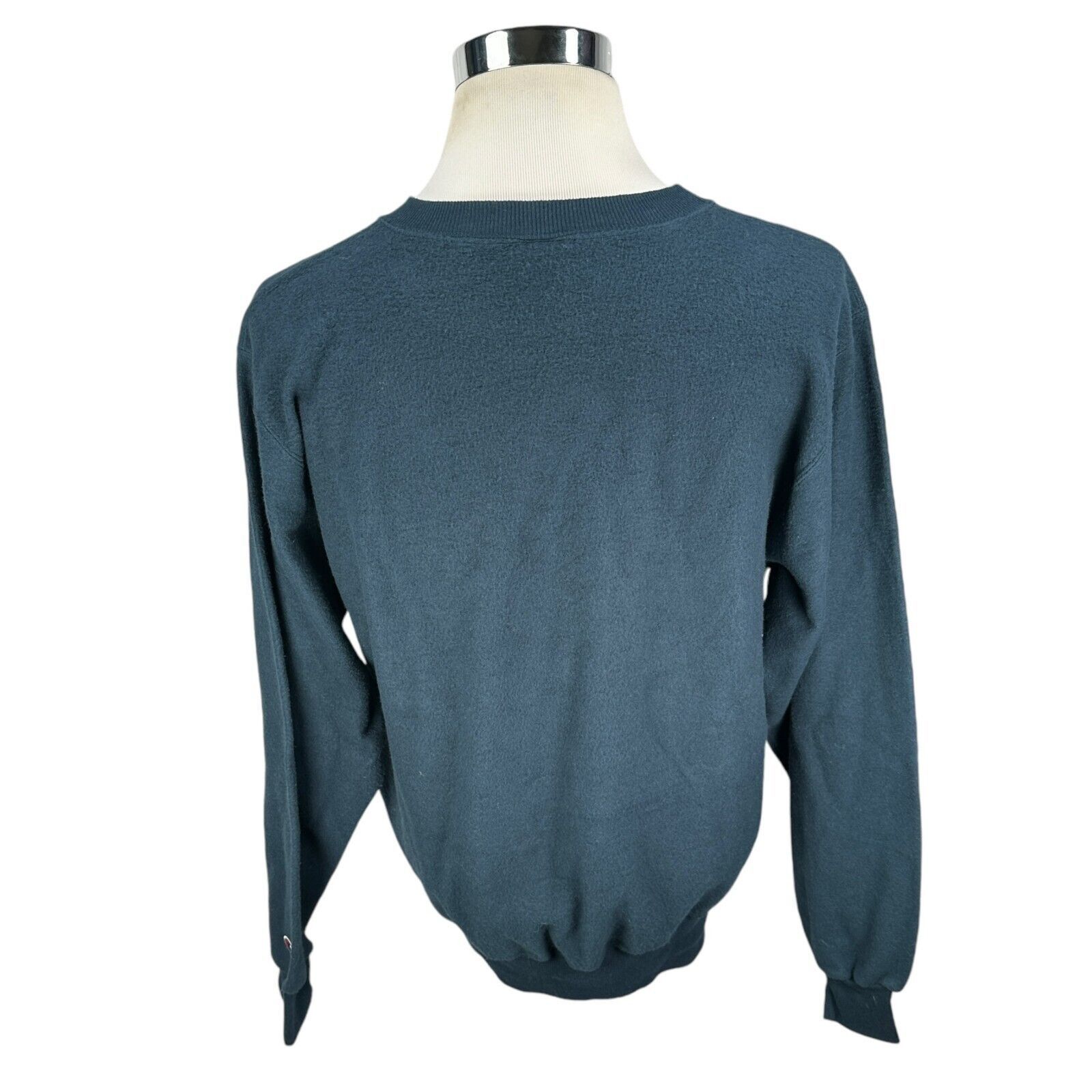 Champion Vintage Champion Inside Out Sweatshirt Mens M Blue Cotton Size US M / EU 48-50 / 2 - 4 Thumbnail