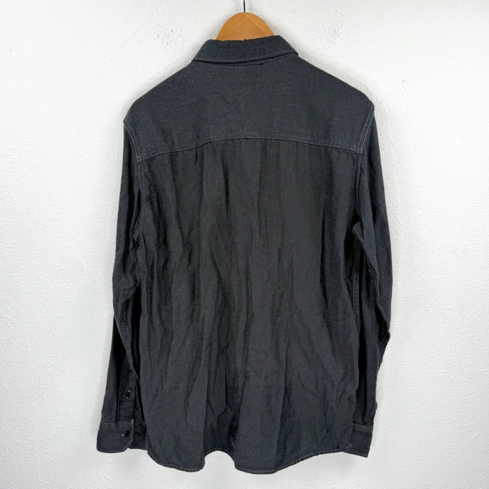 Vintage Kuhl Descendr Flannel Shirt Mens M Gray Button-Up Long Sleeve Tencel Cotton Blend Size US M / EU 48-50 / 2 - 8 Thumbnail