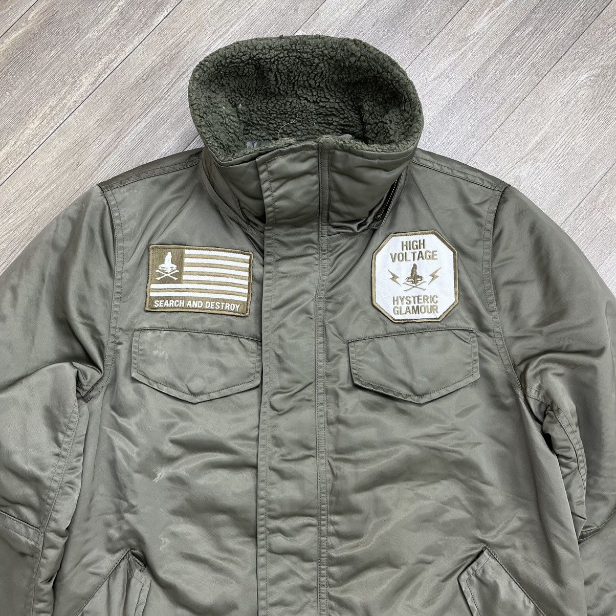 Hysteric Glamour Vintage Hysteric Glamour Military Parka Jacket Size US M / EU 48-50 / 2 - 3 Thumbnail
