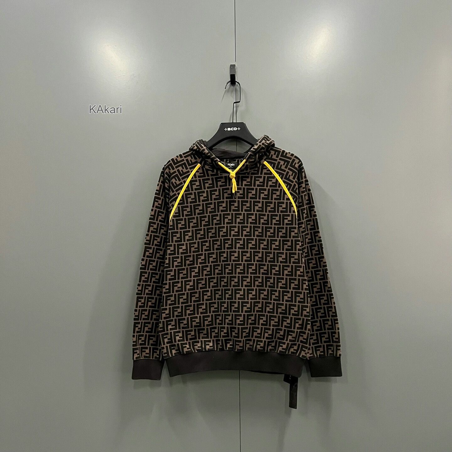 Fendi FENDI FF Print Hoodie Size US L / EU 52-54 / 3 - 1 Thumbnail