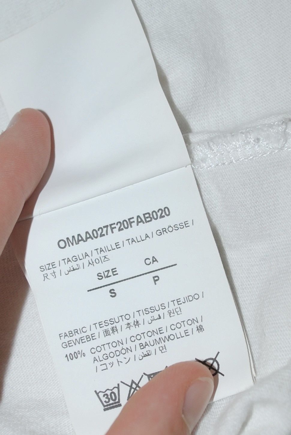 Off-White OFF WHITE “I SUPPORT YOUNG BLACK BUSINESSES TEE” Size US S / EU 44-46 / 1 - 5 Thumbnail