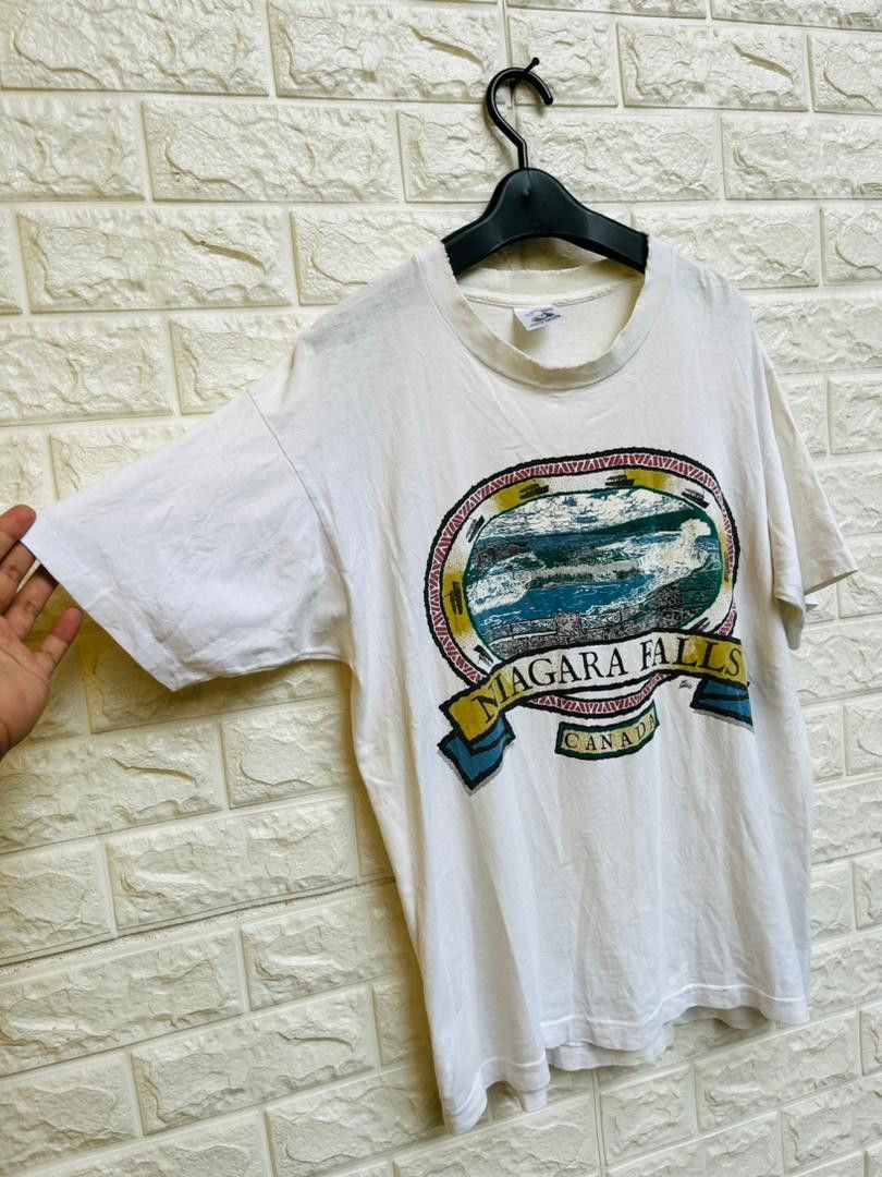 Japanese Brand × Vintage Vintage 90s Niagara Fall Designer Fashion Style Shirt Size US L / EU 52-54 / 3 - 4 Thumbnail