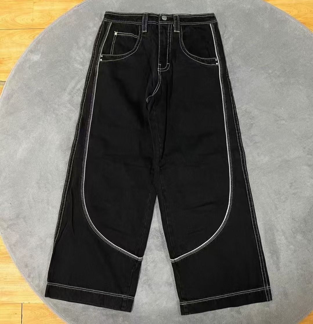 A.LAB a.lab jnco style 3M baggy JEANS Size US 32 / EU 48 - 3 Thumbnail