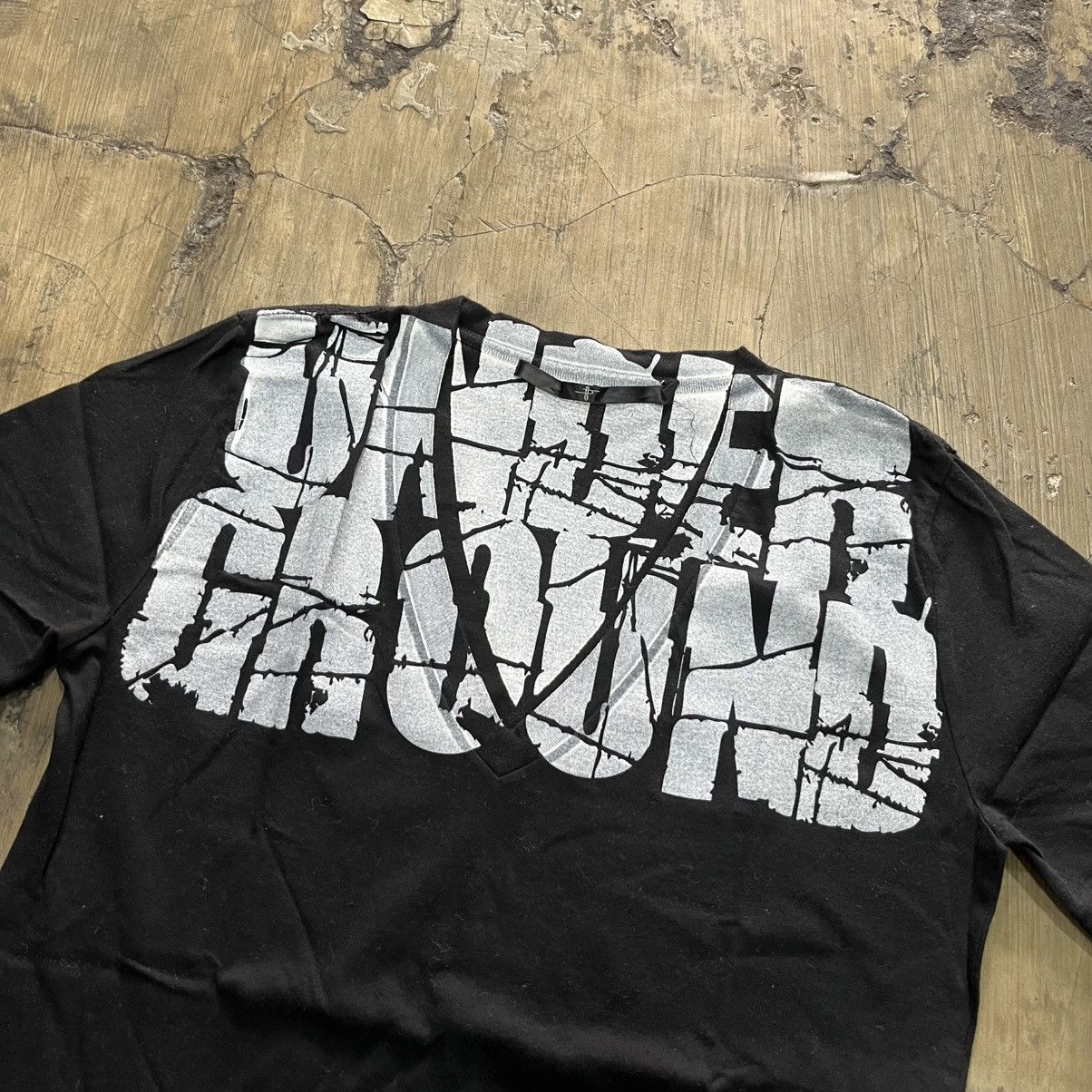 Tornado Mart I6w9 style🔥UNDERGROUND distressed graphic tee – Size 2 Size US S / EU 44-46 / 1 - 2 Thumbnail