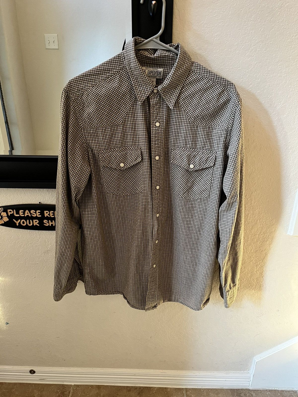 Flannel × Vintage USA Vintage Button Up Size US M / EU 48-50 / 2 - 1 Thumbnail