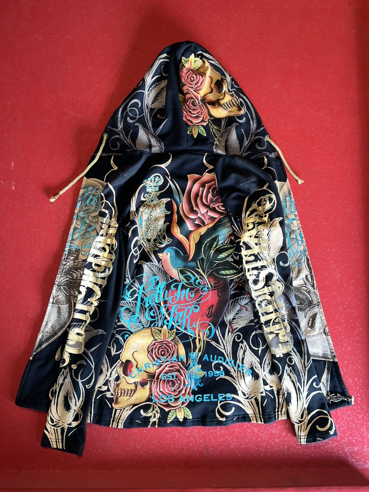 Christian Audigier × Ed Hardy Chirtian Audiger Size XS / US 0-2 / IT 36-38 - 2 Thumbnail
