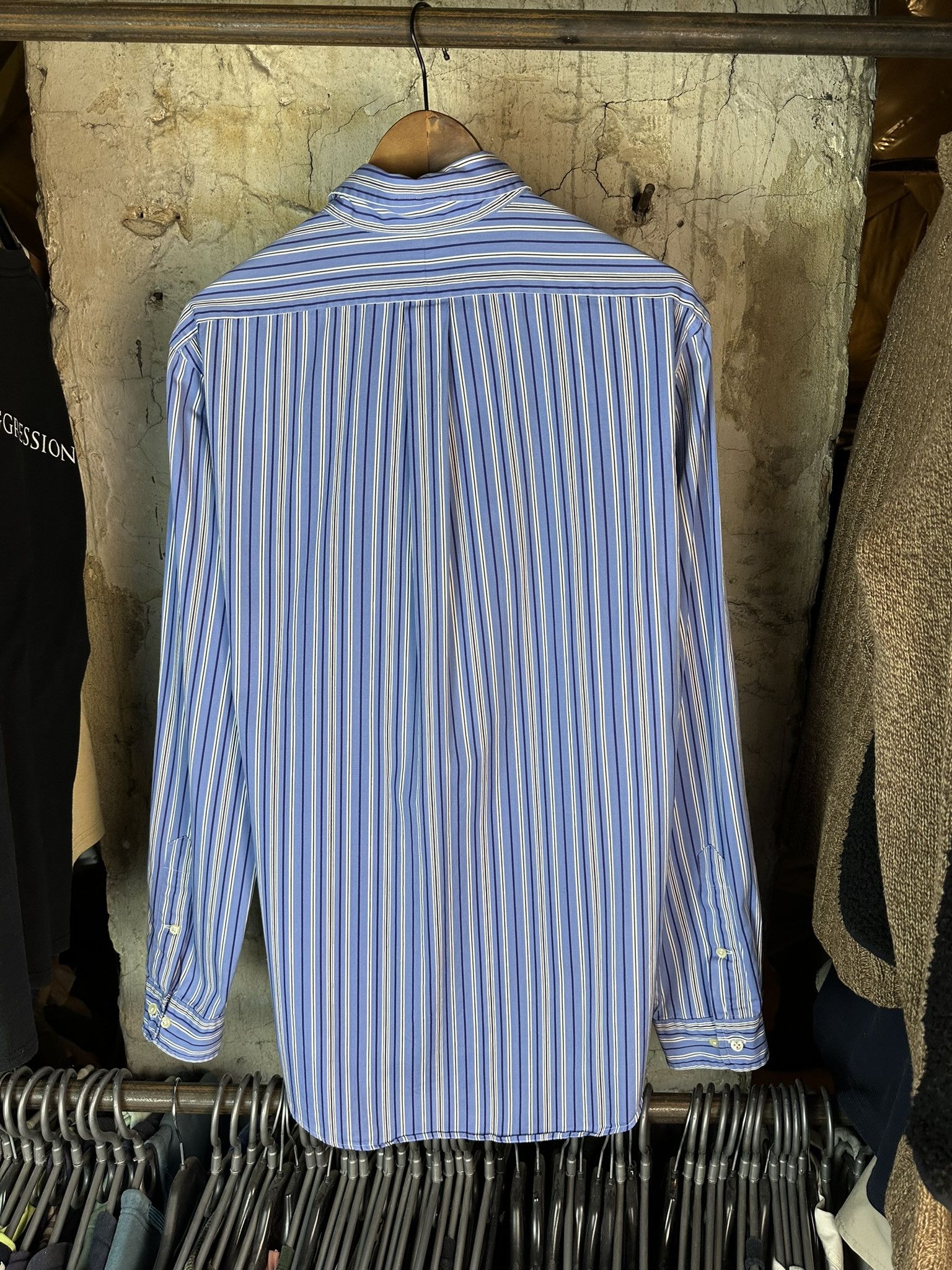 Polo Ralph Lauren Vintage Polo Ralph Lauren Stripped Button Up Shirt Size US XL / EU 56 / 4 - 10 Thumbnail