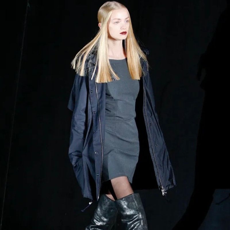 Olivier Theyskens × Theory Theyskens' Theory Black T-Shirt Shift Mini Dress Size S / US 4 / IT 40 - 11 Thumbnail