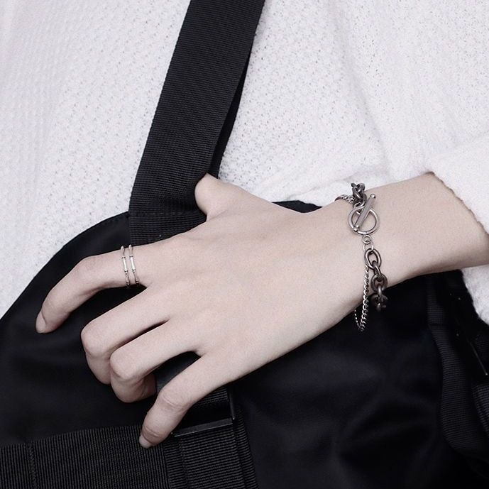 Jewelry Rare Bracelet Y2K Punk Chain Gotch Bracelets Chains Size ONE SIZE - 6 Thumbnail
