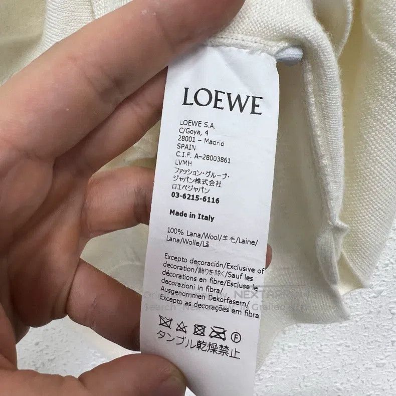Loewe Loewe Knit Wool Pocket Sweatshirt Size US XS / EU 42 / 0 - 4 Thumbnail