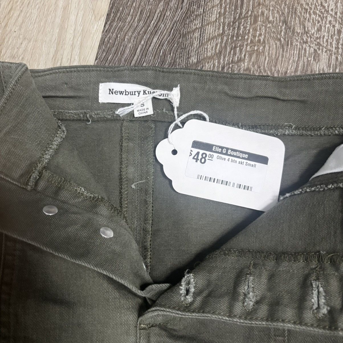 Vintage NEWBURY KUSTOM SIZE SMALL GREEN SKIRT NWT Size 27" / US 4 / IT 40 - 6 Thumbnail