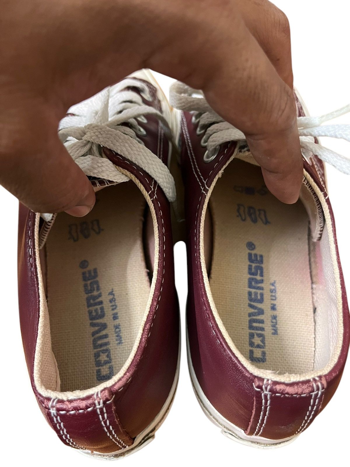 Converse × Vintage Vintage 90’s Converse Jack Purcell Sneakers Size US 4.5 / IT 34.5 - 10 Thumbnail