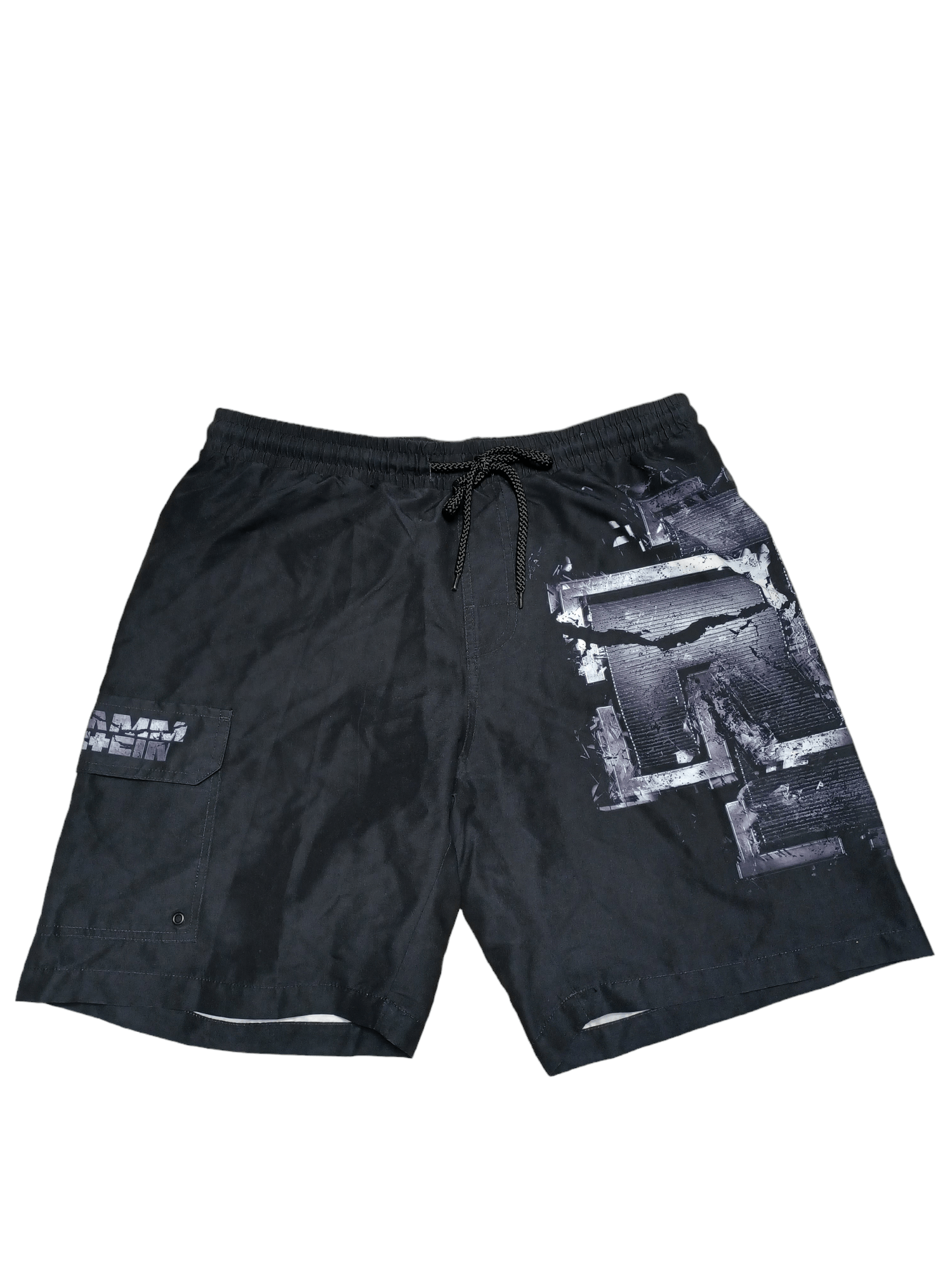 Other RAMMSTEIN LICENSED OFFICIAL MERCH SHORTS NYLON BIGLOGO Size US 33 - 1 Thumbnail