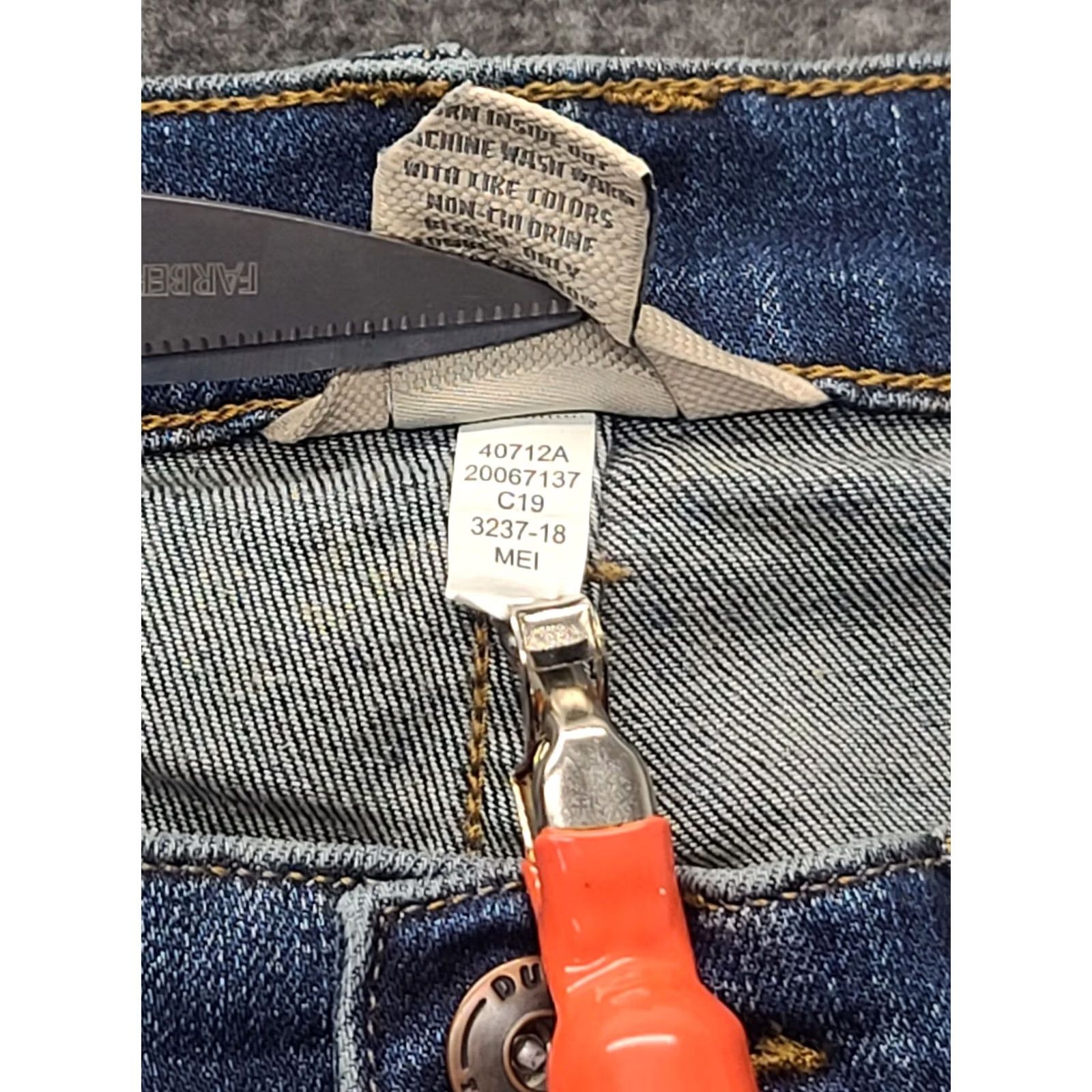 Denime Duluth Jeans Womens 10X29 Slim Fit Tapered Leg Duluth Flex Daily Denim Jeans Slimming Blue 5-Pocket USA Cowboy Mens Womens Girls Size 40" / US 18 - 3 Thumbnail
