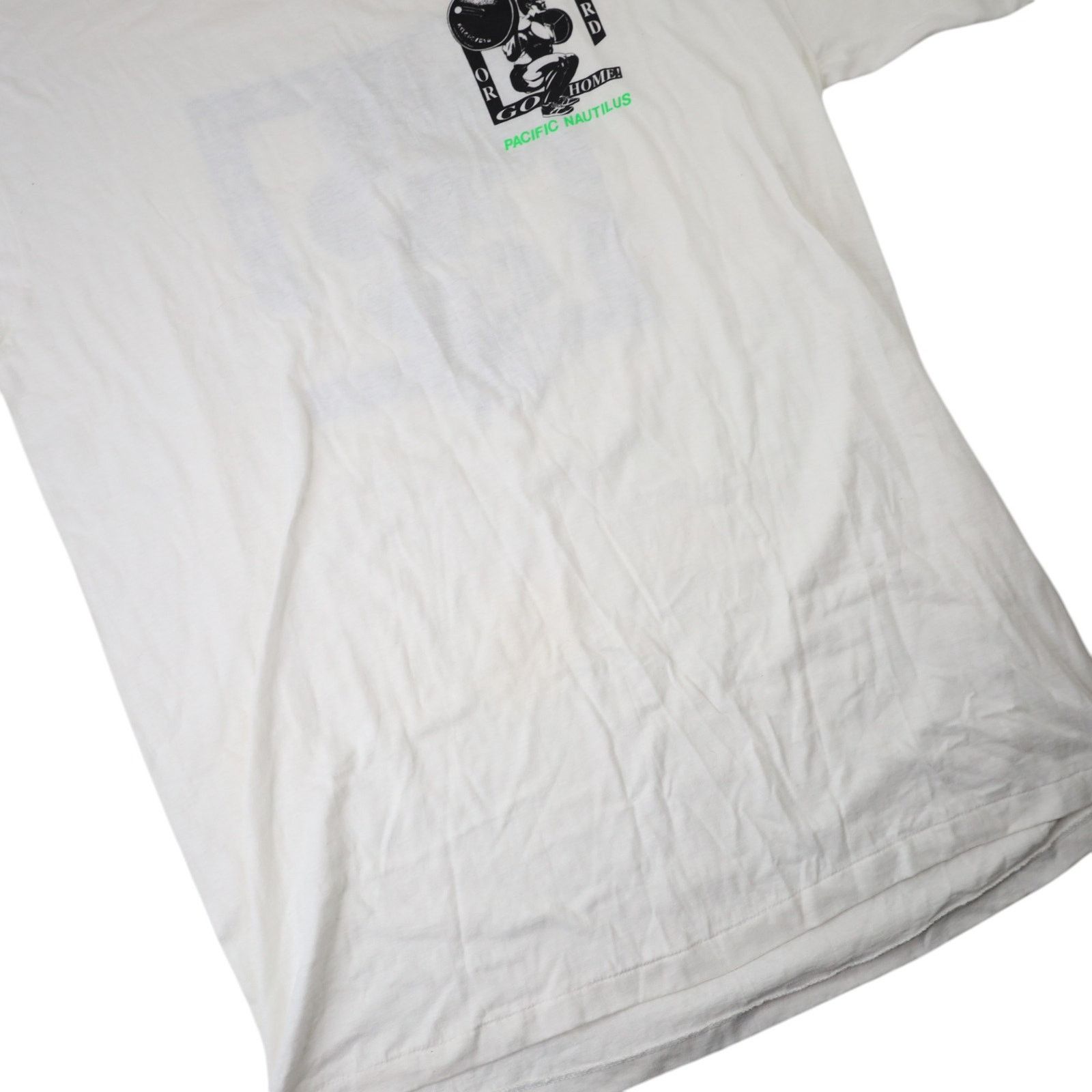Vintage VTG 90s "Go Hard or Go Home" Graphic Body Building T Shirt Size US XL / EU 56 / 4 - 4 Thumbnail