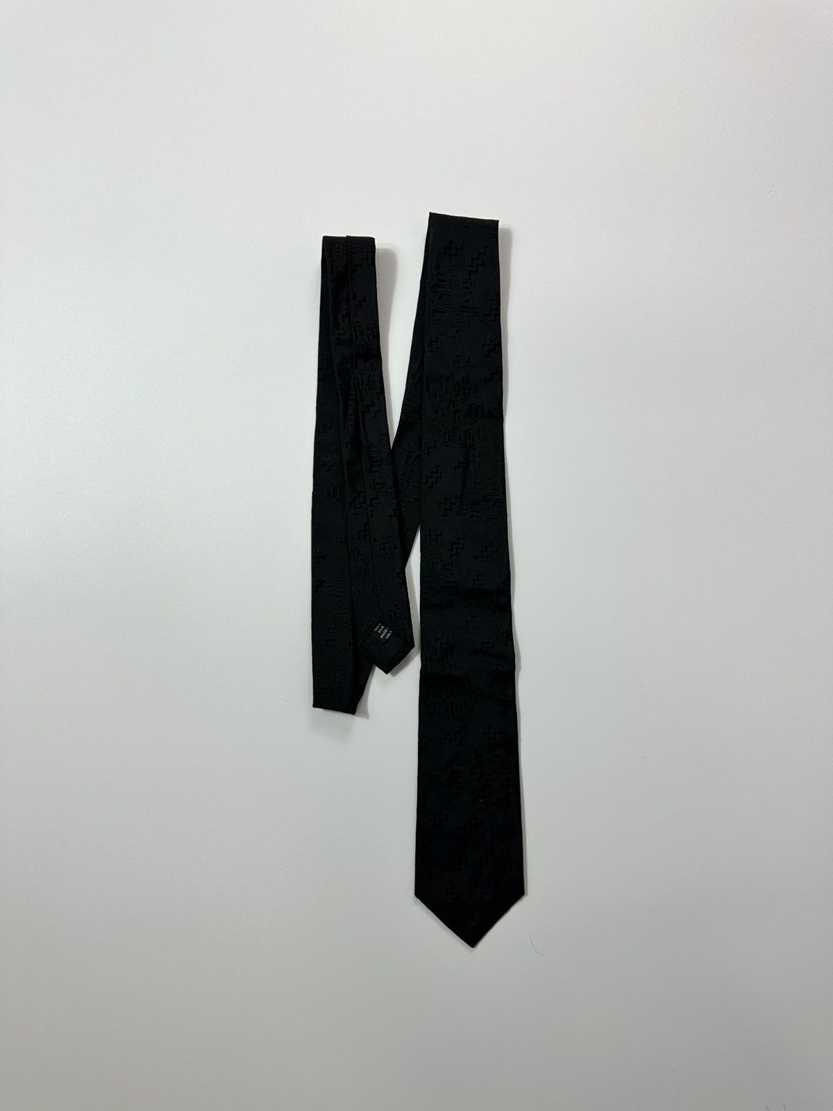 Prada Prada Monogram Tie Silk Size ONE SIZE - 2 Thumbnail
