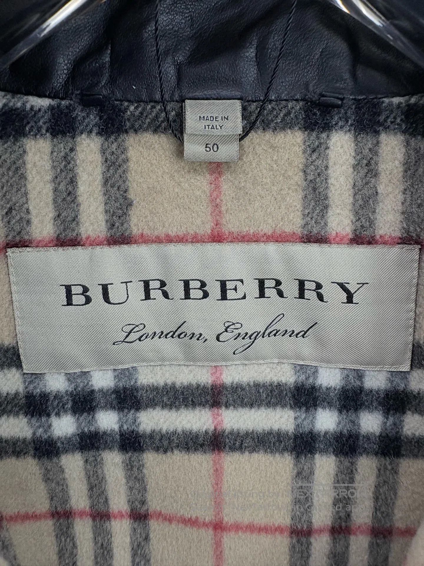 Burberry Burberry Check Lining Sheepskin Jacket. Size US M / EU 48-50 / 2 - 4 Thumbnail