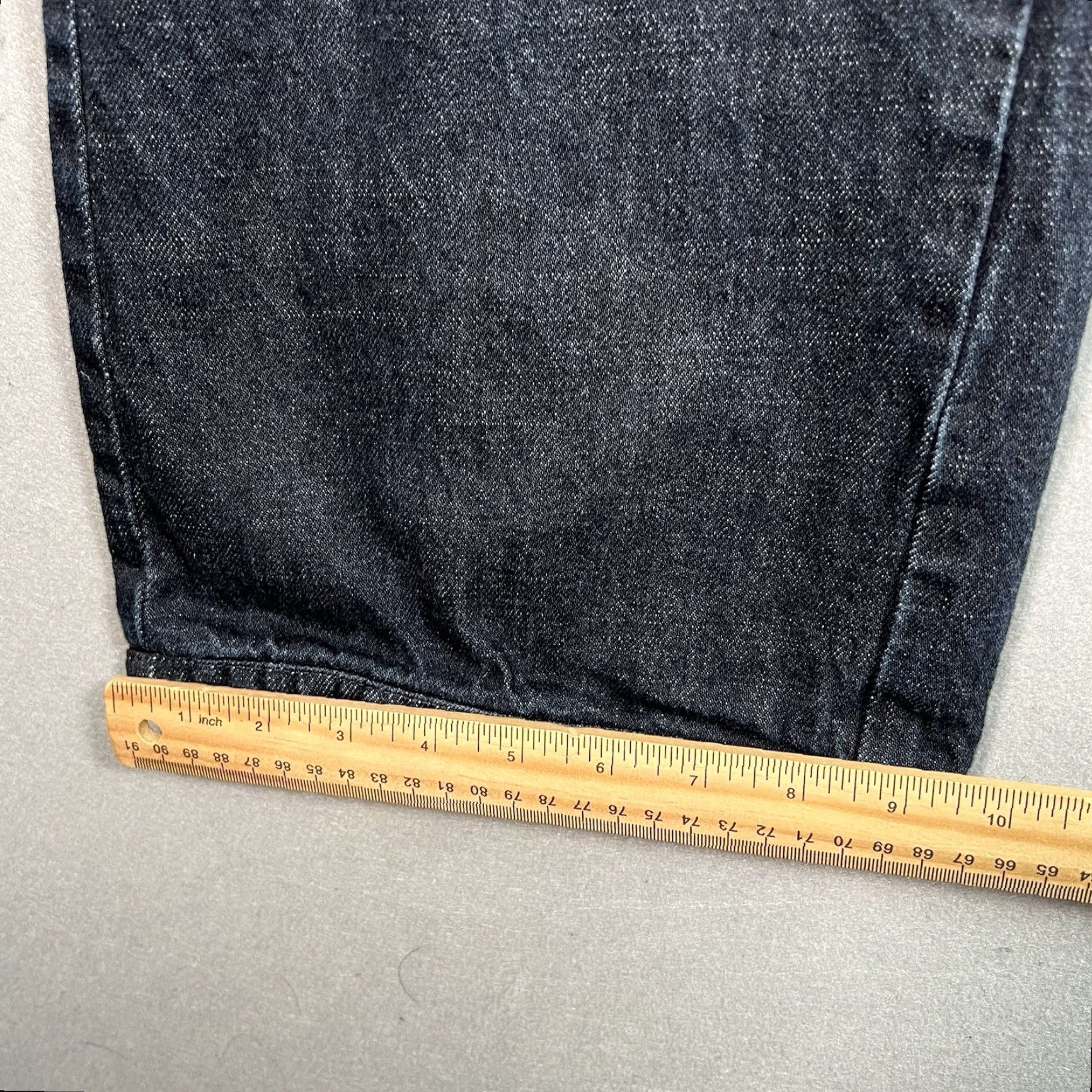 Zara VINTAGE Zara Jeans 34 x 29 Blue Dark Wash Denim Straight Womens Size 24" / US 00 / IT 34 - 5 Thumbnail