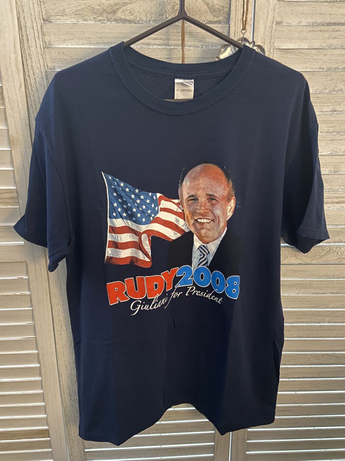 Vintage Rudy Giuliani 2008 election tee Size US L / EU 52-54 / 3 - 2 Thumbnail