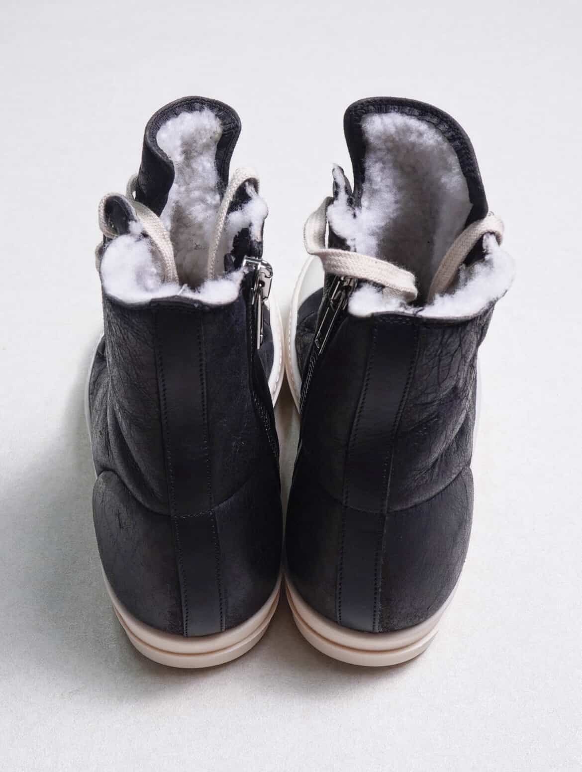 Rick Owens (NEW) Shearling Ramones Size US 8 / EU 41 - 5 Thumbnail