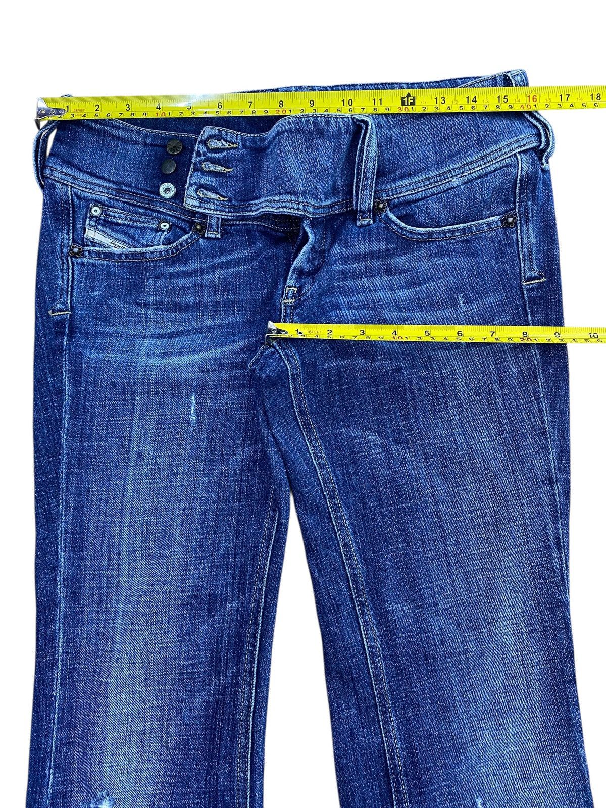 Diesel Diesel Dark Blue Wash Style Flare Jeans Size US 32 / EU 48 - 5 Thumbnail