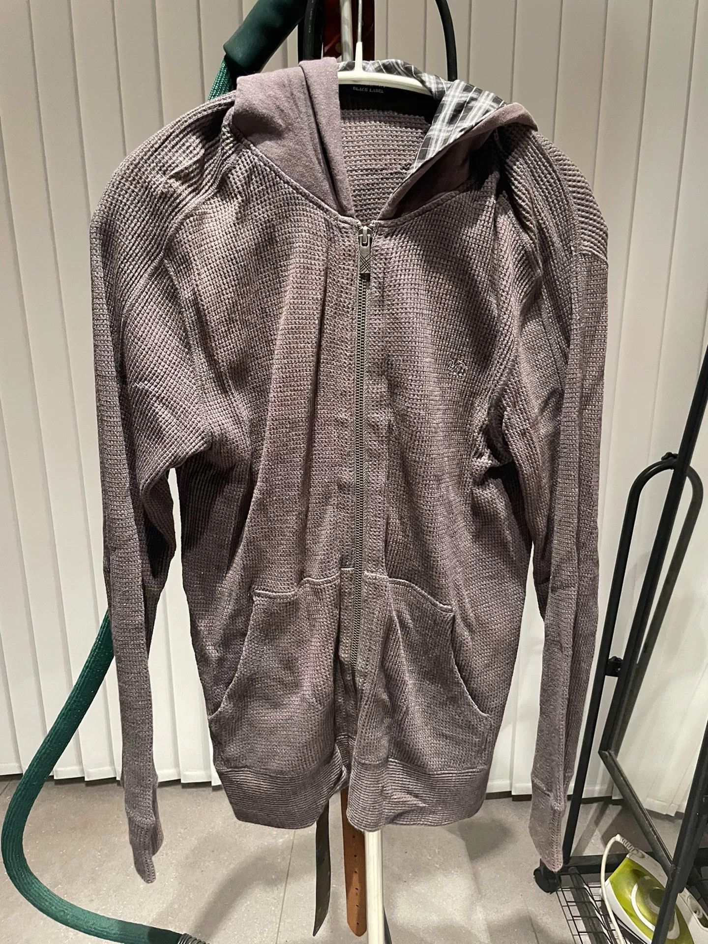 Burberry Burberry Hooded Sweatshirt in Gray Size US M / EU 48-50 / 2 - 1 Thumbnail