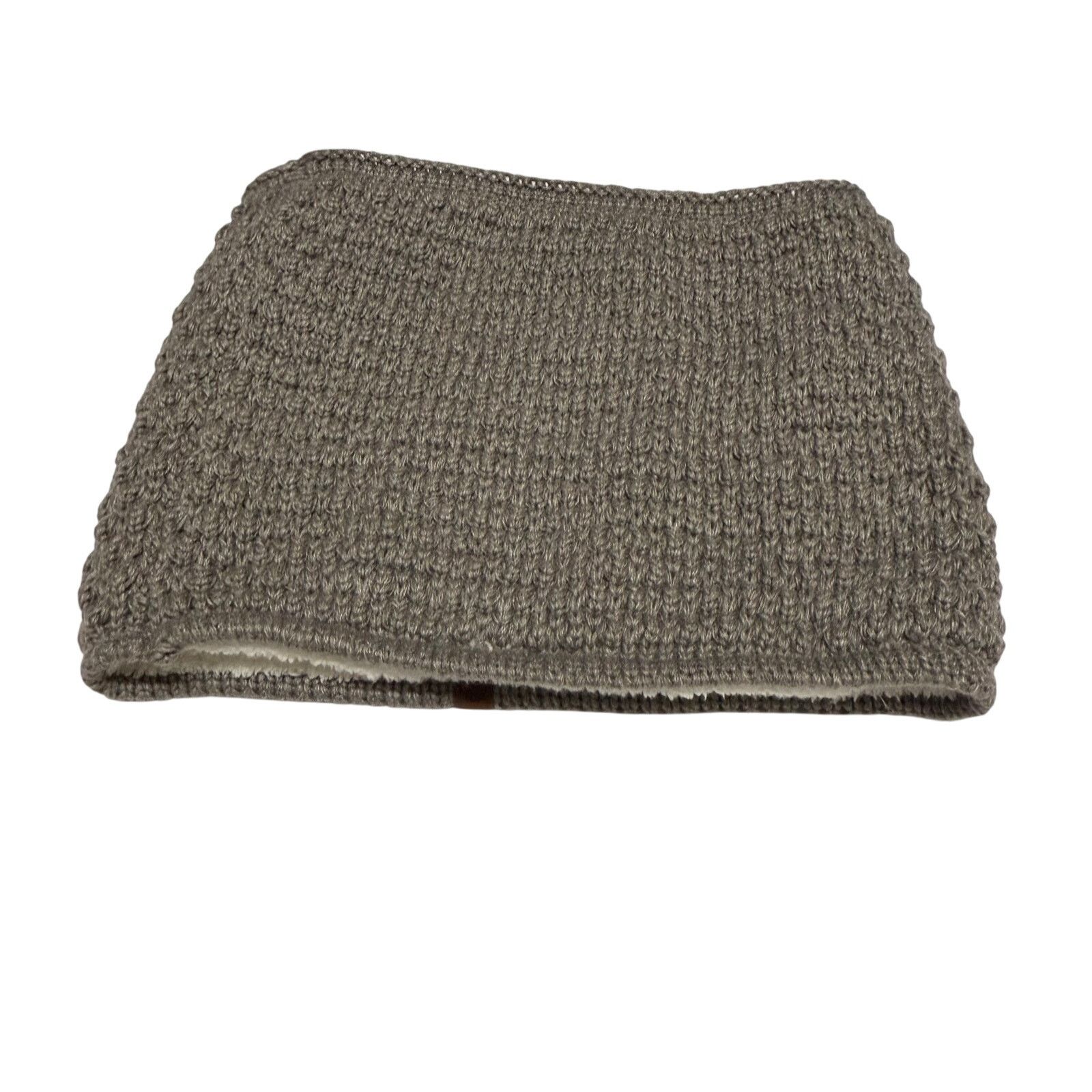 Timberland Timberland Womens Popcorn Knit Cowl Neck Scarf NEW Tan OS Size ONE SIZE - 4 Thumbnail
