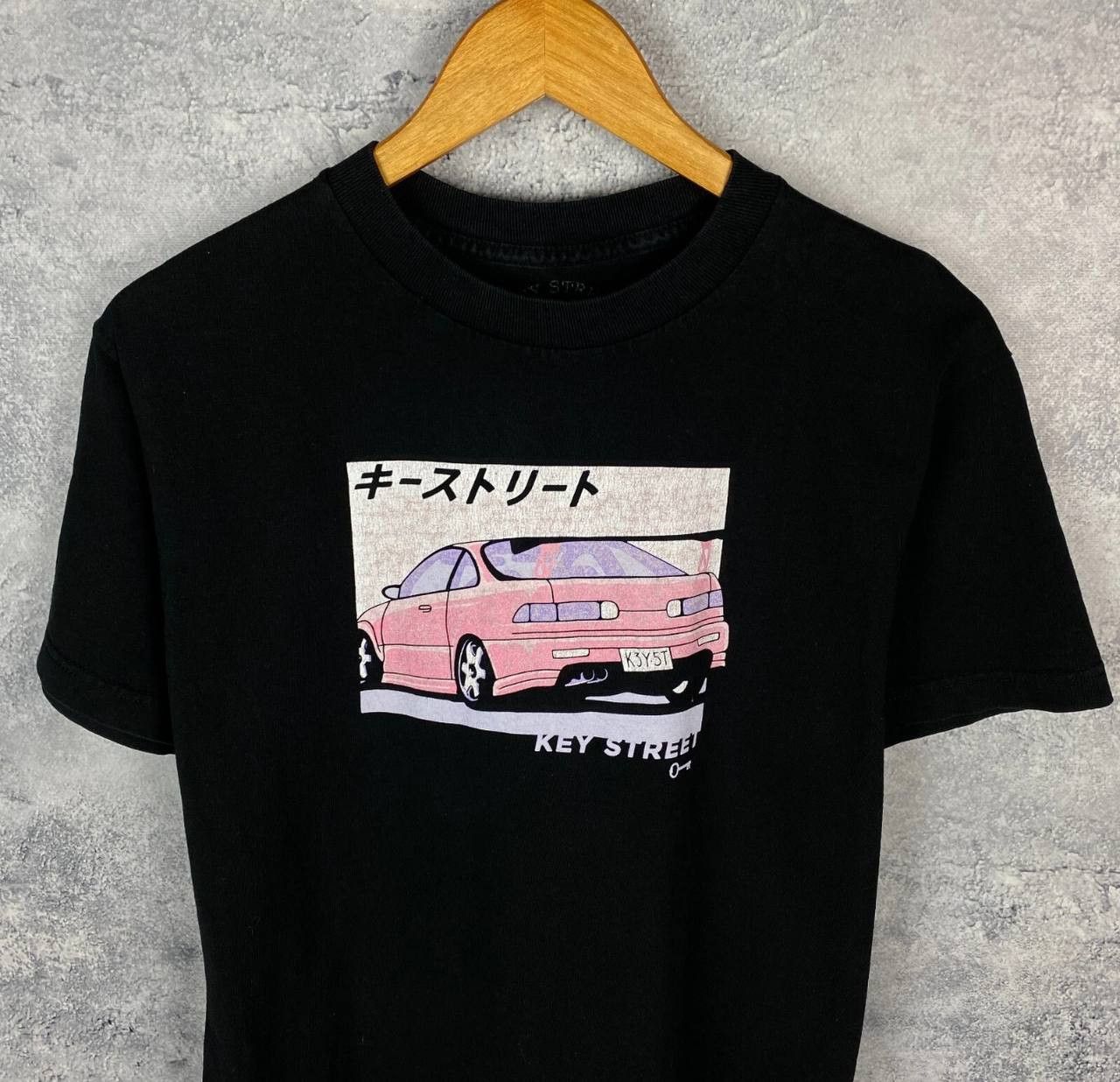 Vintage Key Street Tee Men's Size M Black Short Sleeve ` Size US M / EU 48-50 / 2 - 2 Thumbnail